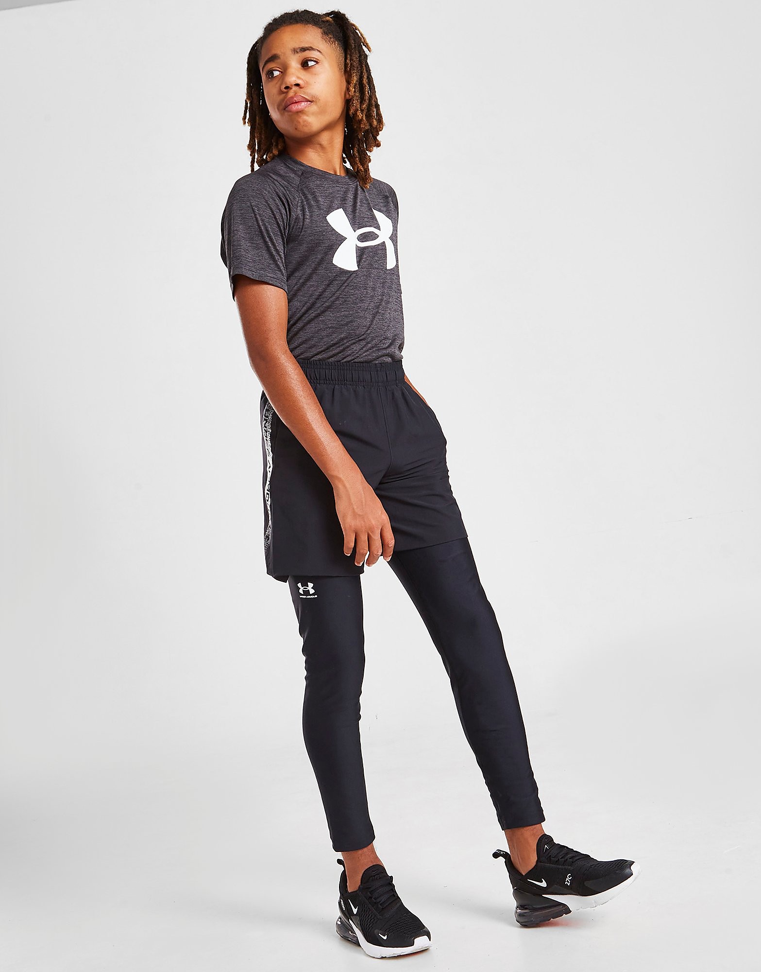 

Under Armour HeatGear Armour Leggings Junior - Black - Kids, Black