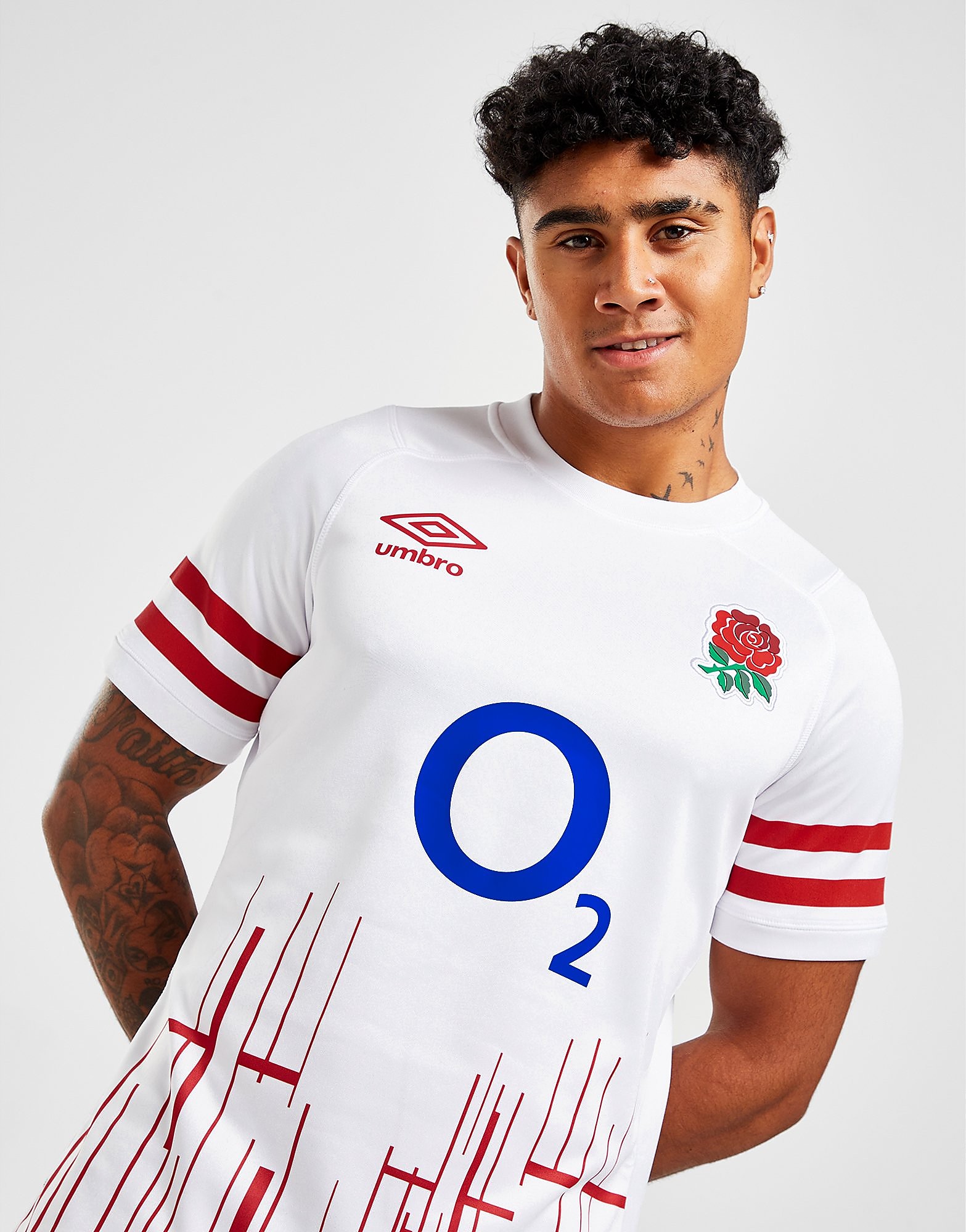 

Umbro England RFU 2022/23 Home Shirt - White - Mens, White