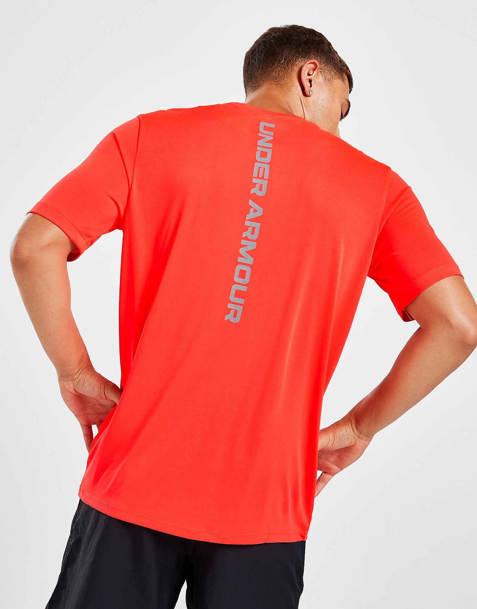 

Under Armour Tech Reflective T-Shirt - Only at JD - Red - Mens, Red