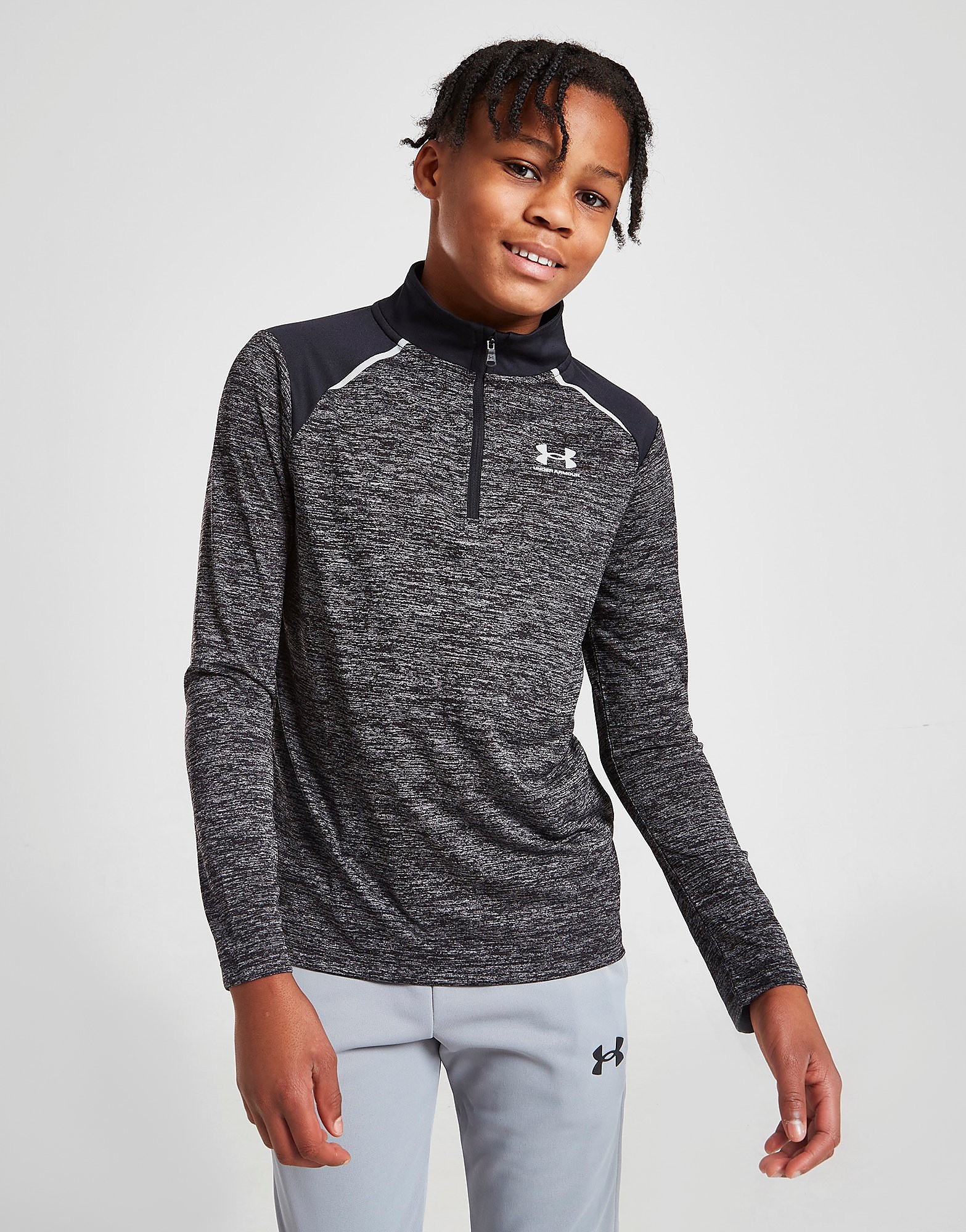 

Under Armour Tech 1/4 Zip Top Junior - Grey - Kids, Grey