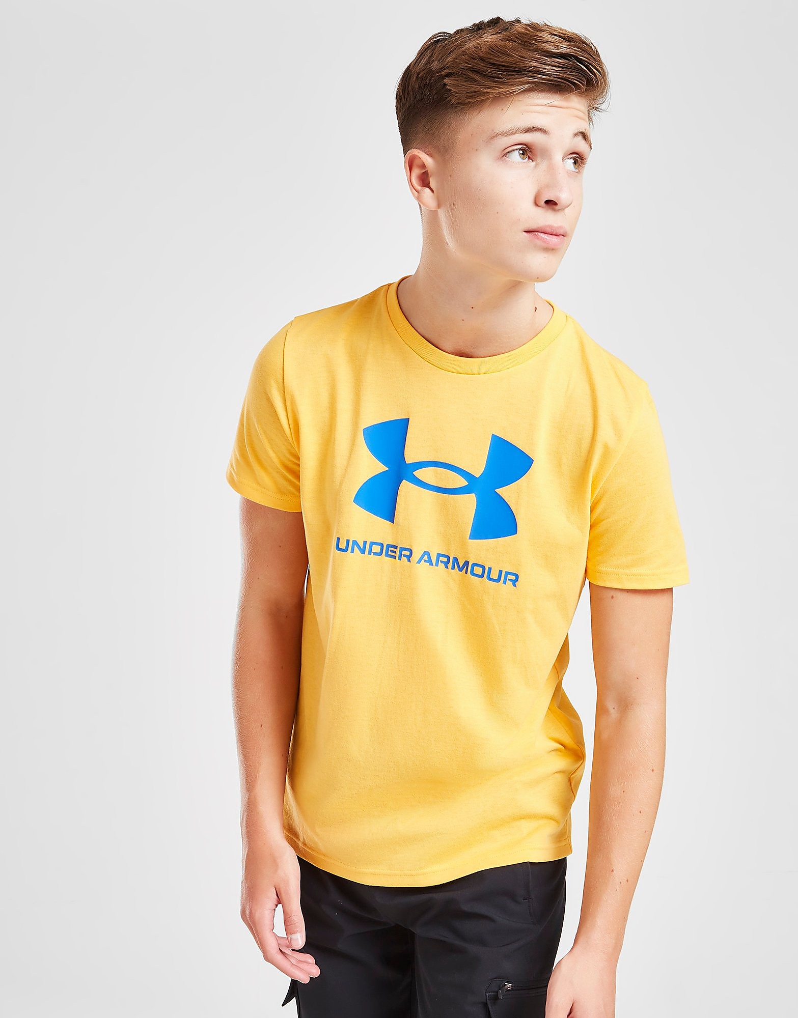 

Under Armour Sportstyle Big Logo T-Shirt Junior - Orange - Kids, Orange