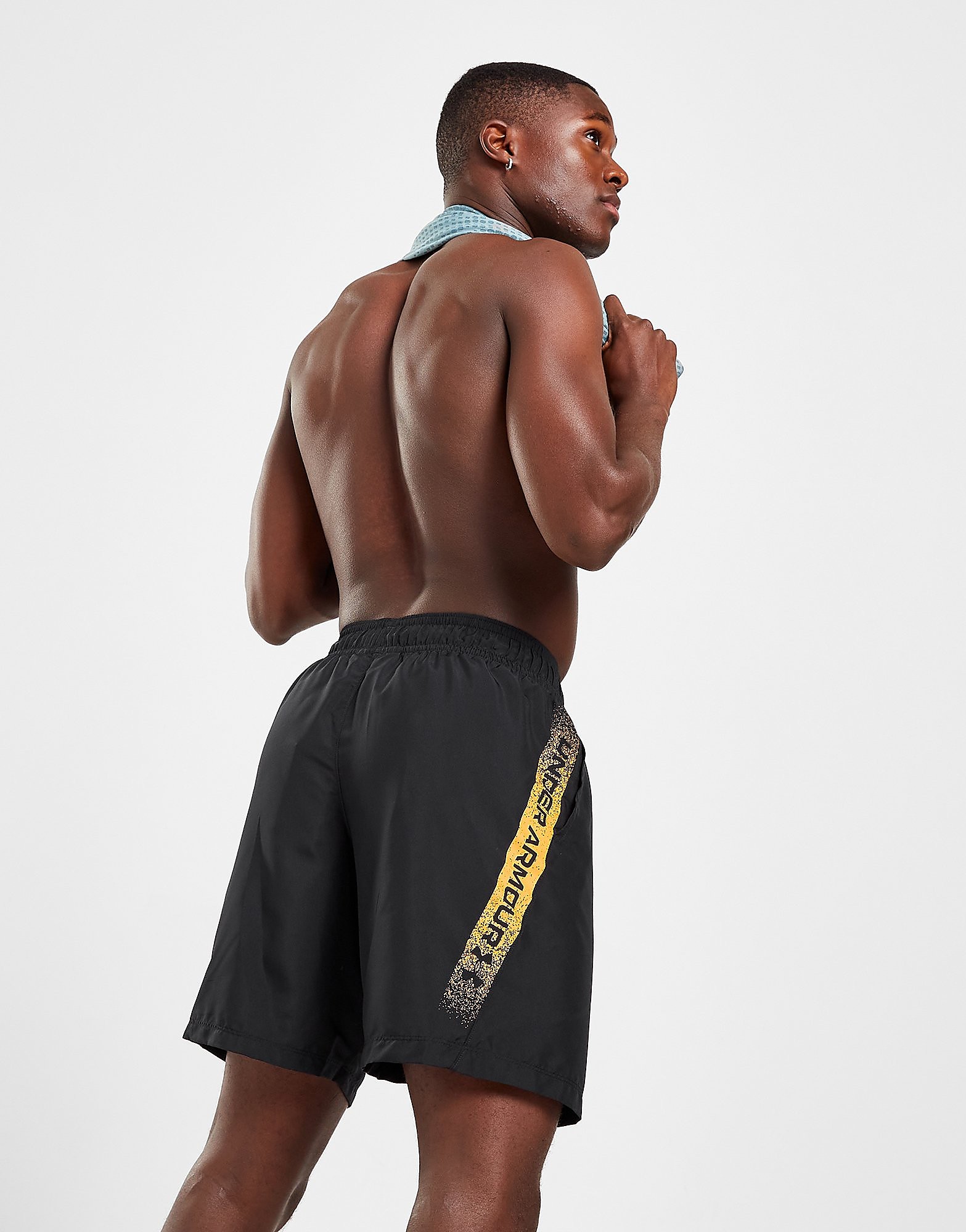 

Under Armour Woven Graphic Shorts - Black - Mens, Black