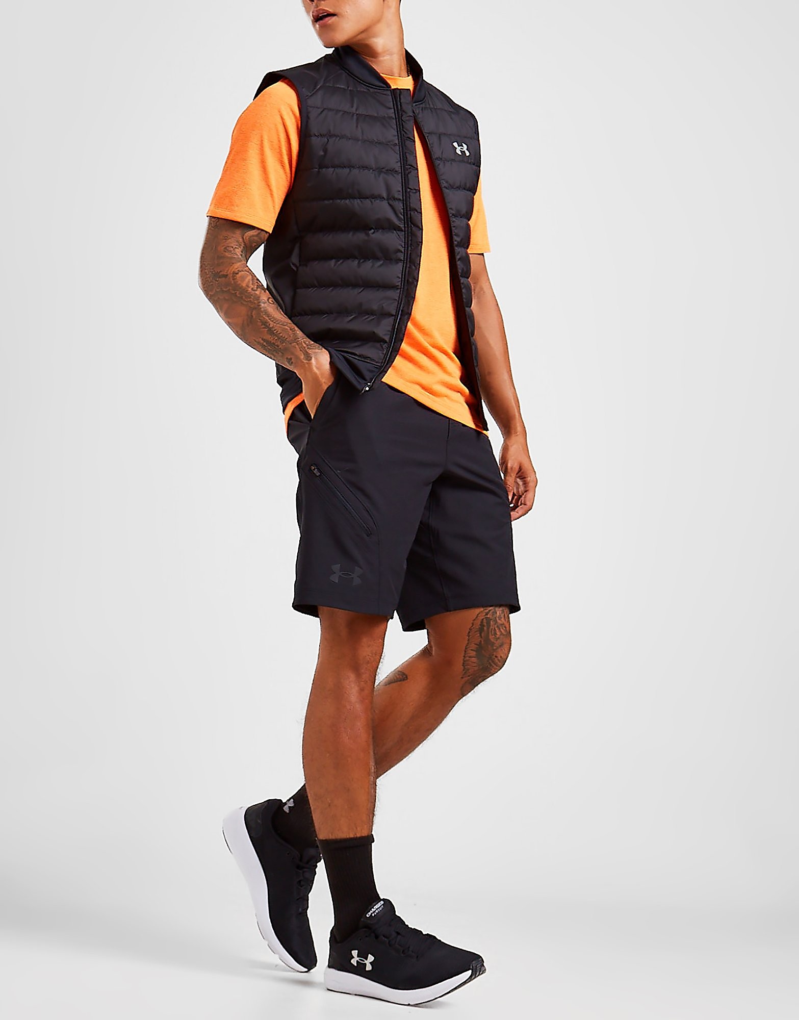 

Under Armour Unstoppable Woven Shorts - Black - Mens, Black
