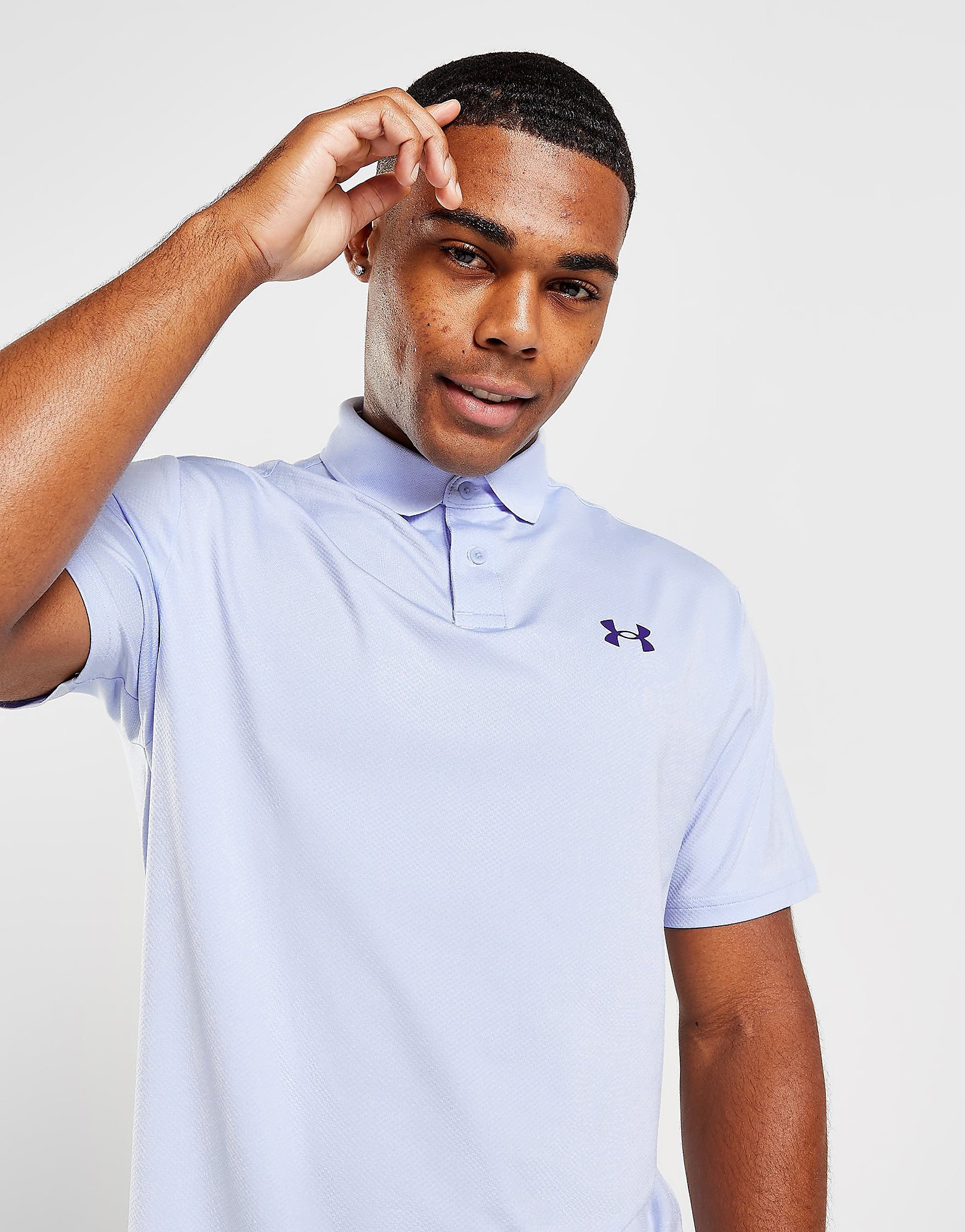 

Under Armour Golf Performance Polo Shirt - Blue - Mens, Blue