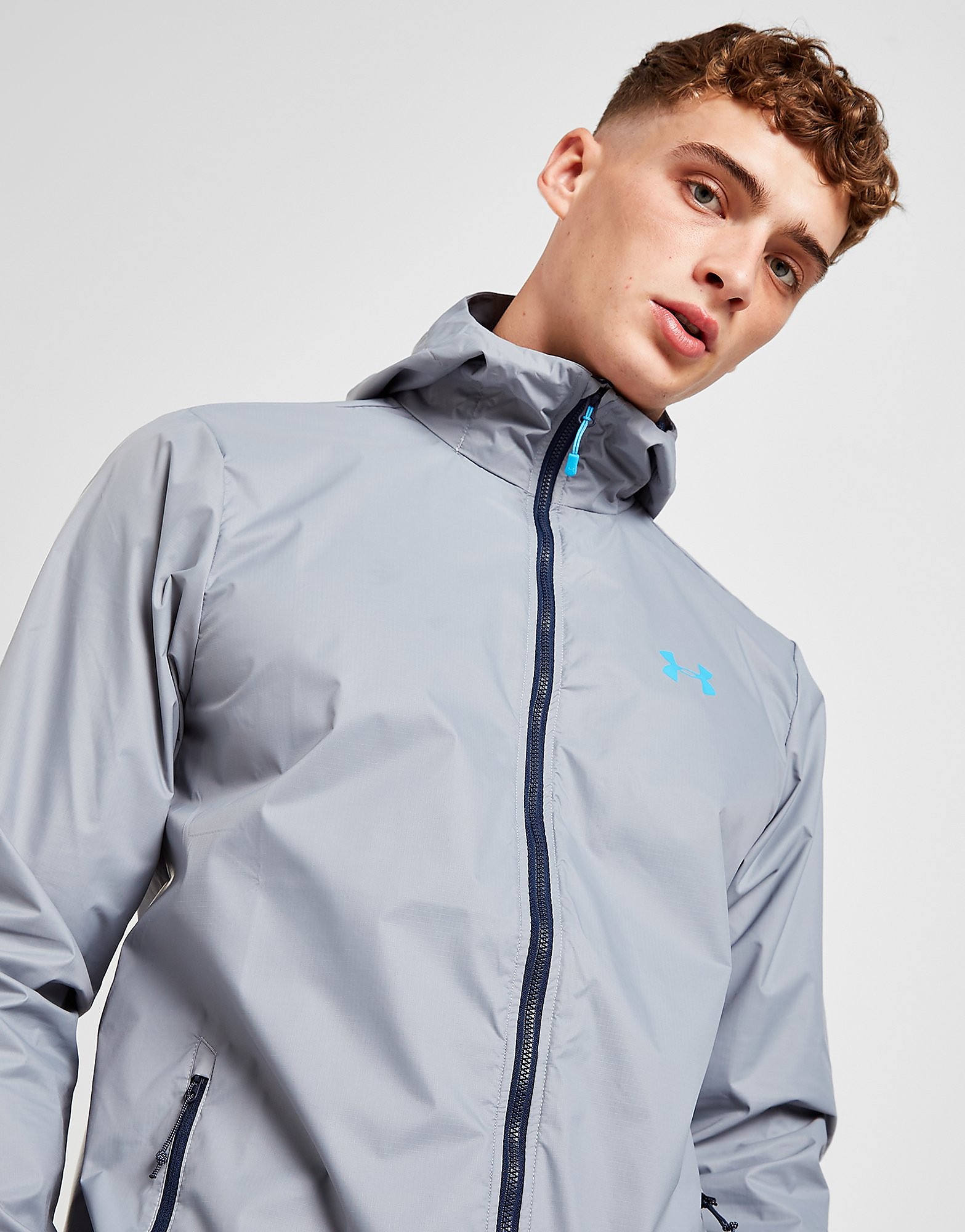 Under Armour Forefront Jacket - Grey - Mens, Grey
