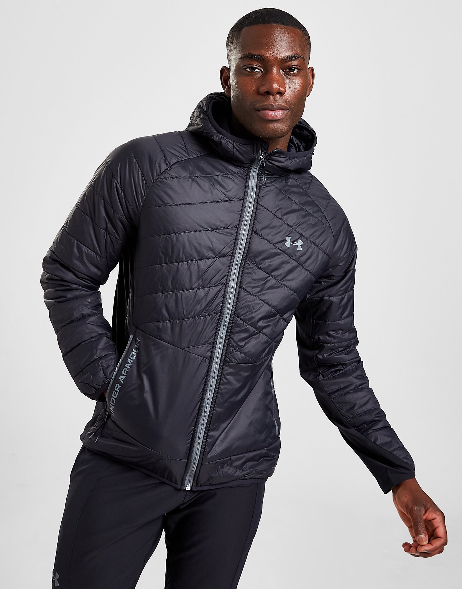 

Under Armour Active Hybrid Jacket - Black - Mens, Black