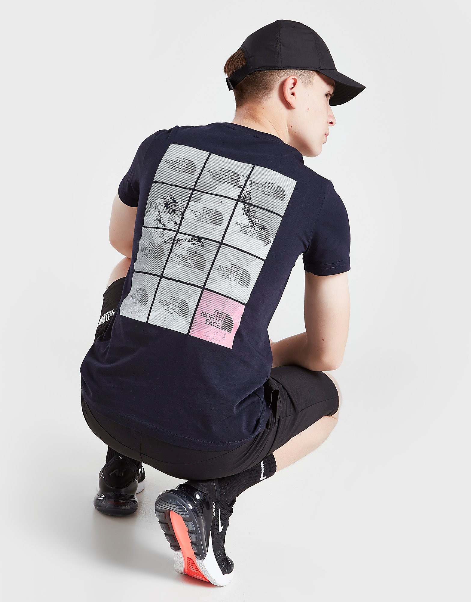 

The North Face Back Mountain Box T-Shirt Junior - Blue/NVY - Kids, Blue/NVY
