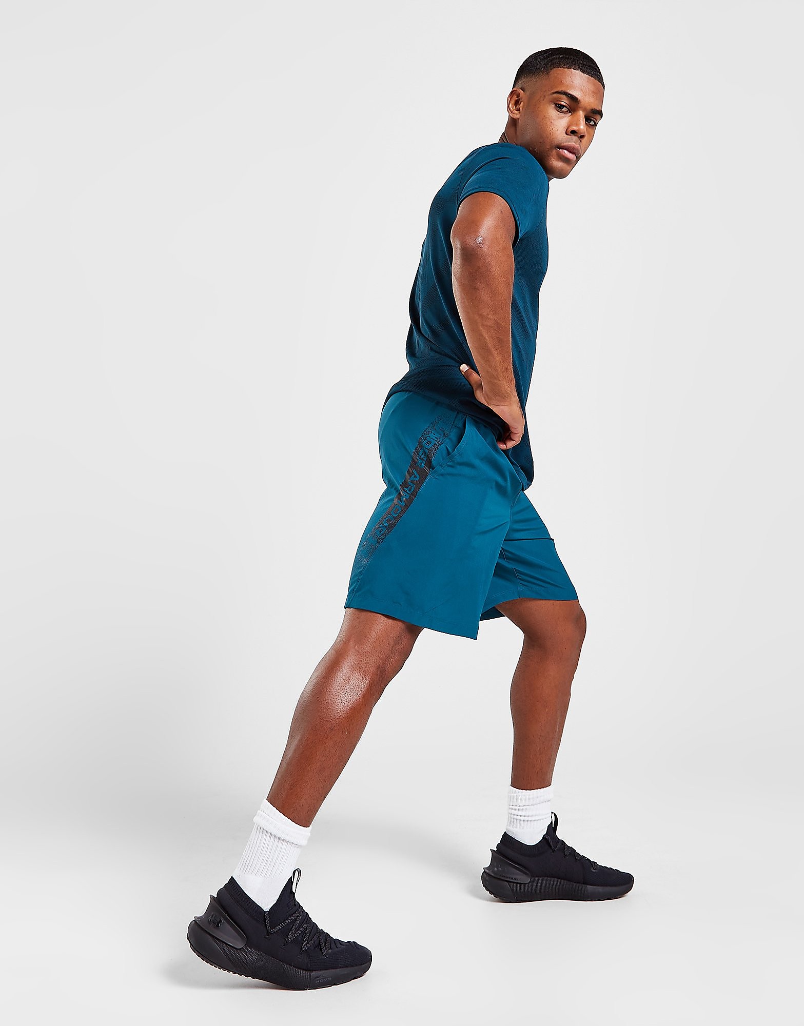 

Under Armour Woven Graphic Shorts - Blue - Mens, Blue