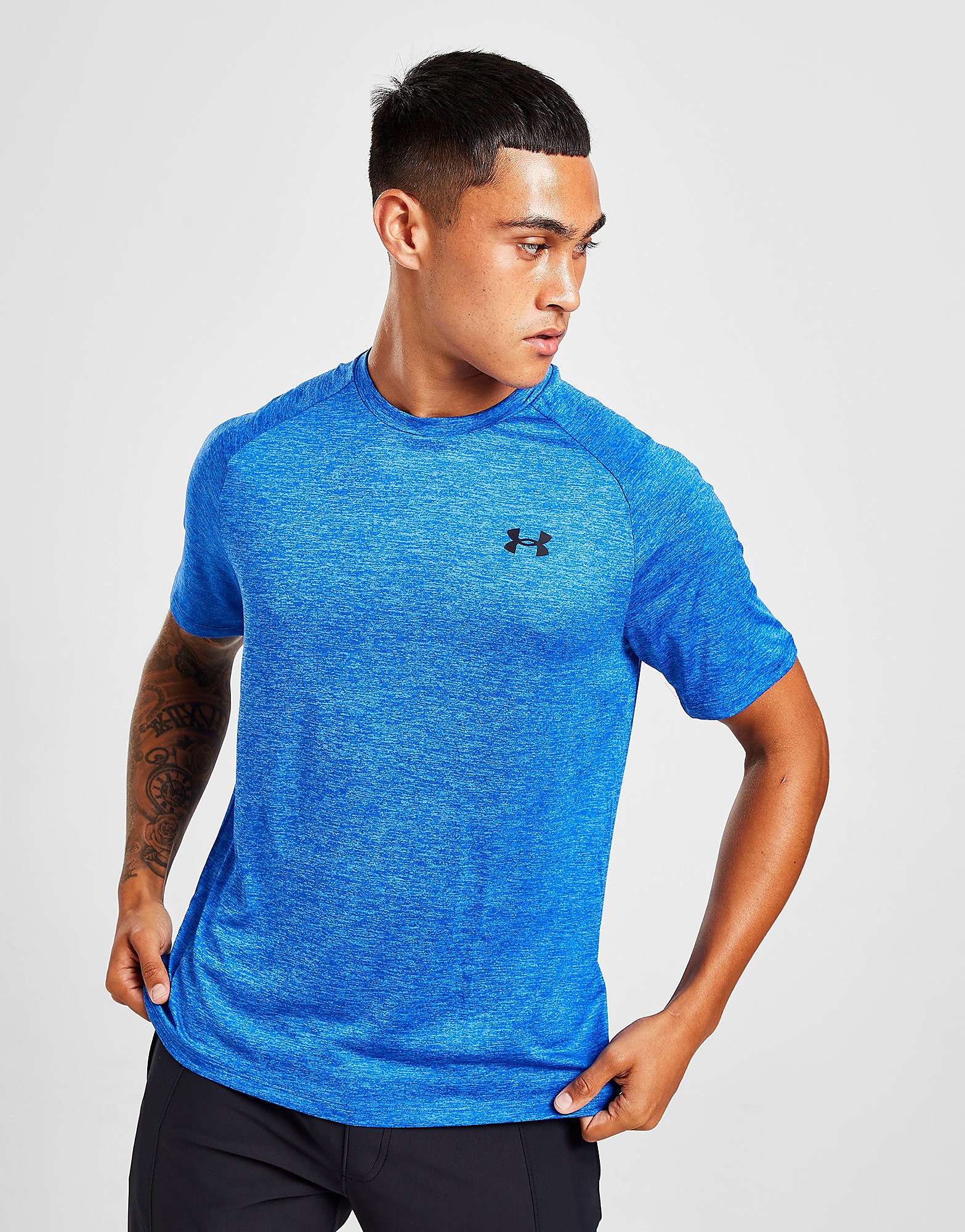 

Under Armour Tech 2.0 T-Shirt - Blue - Mens, Blue