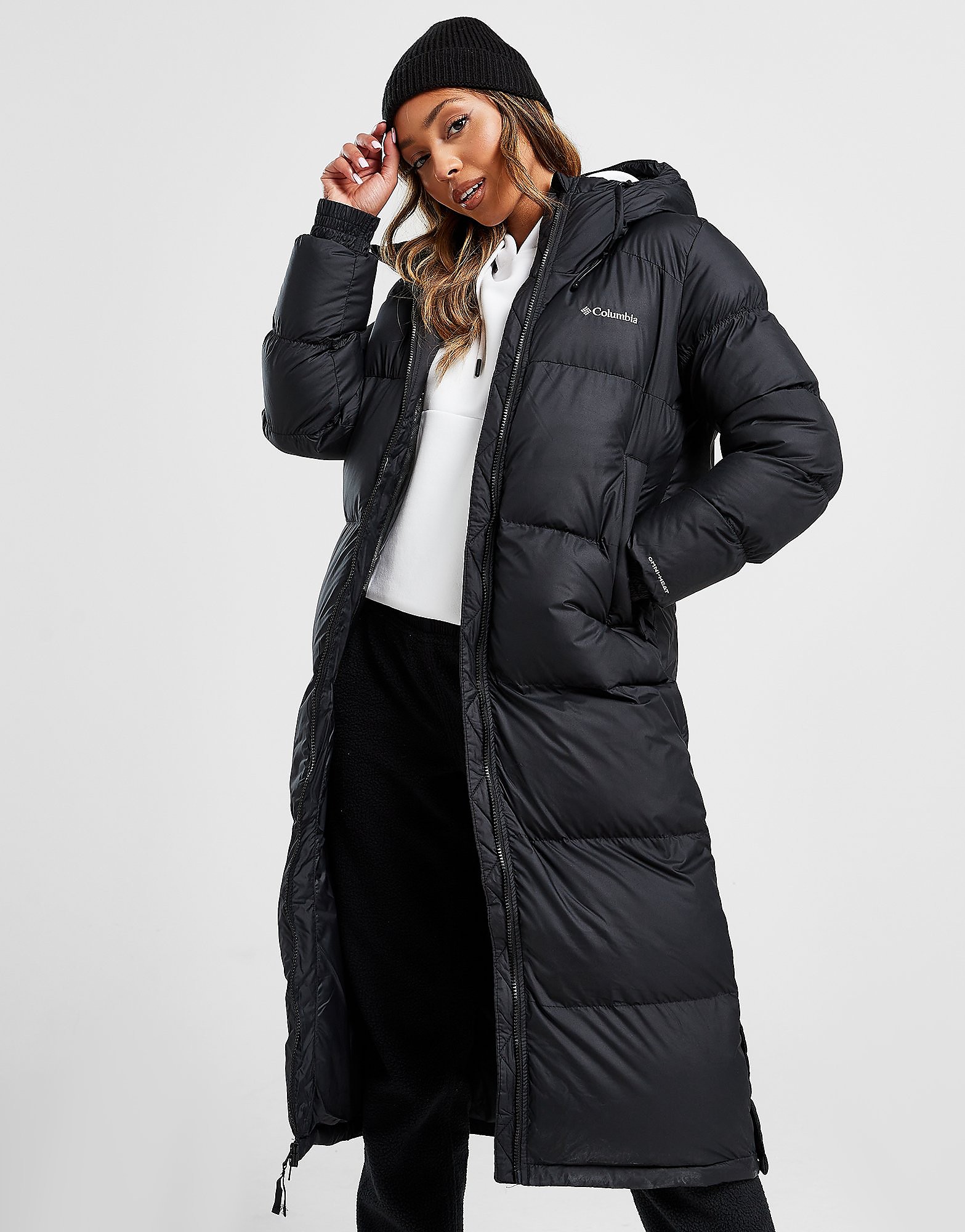 

Columbia Pike Lake Long Jacket - Black - Womens, Black