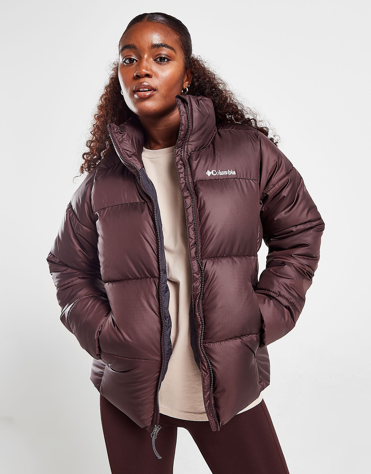 

Columbia Puffect Padded Jacket - Brown - Womens, Brown