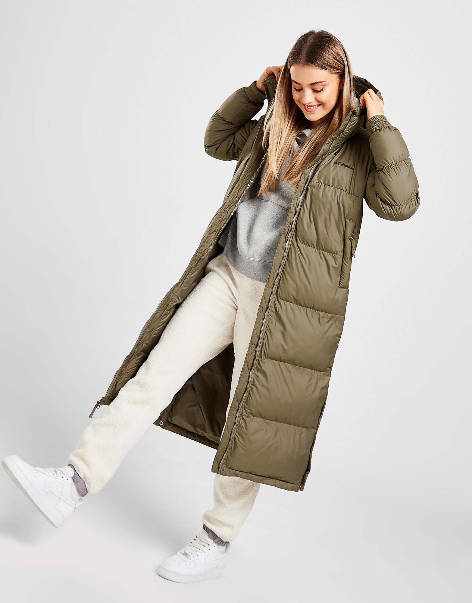 

Columbia Pike Lake Long Jacket - Green - Womens, Green