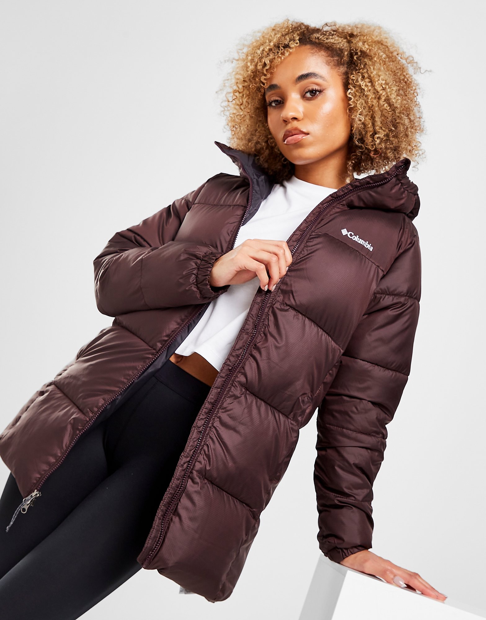 

Columbia Puffect Mid Padded Jacket - Brown - Womens, Brown