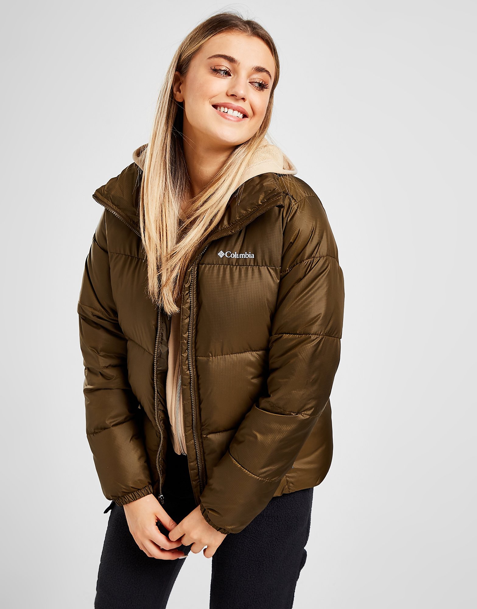 Columbia Puffect Padded Jacket - Green - Womens, Green
