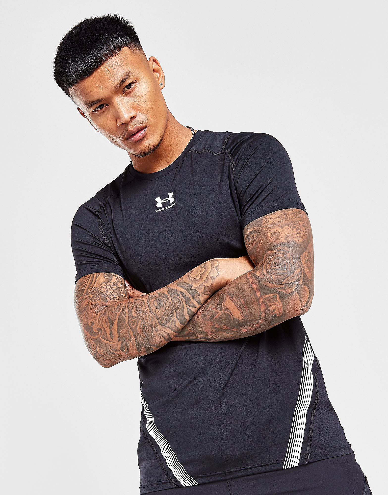 

Under Armour HeatGear Novelty T-Shirt - Black - Mens, Black