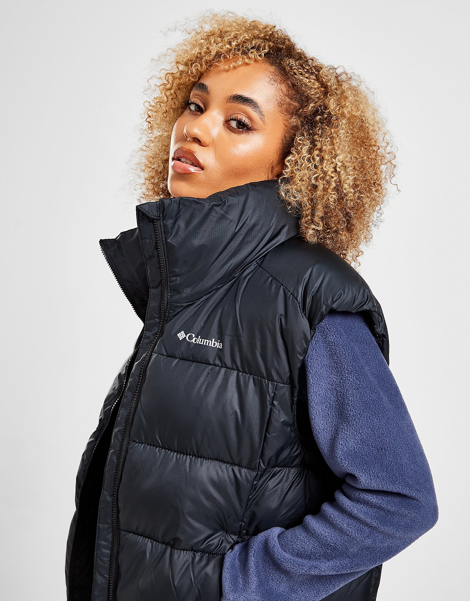 

Columbia Puffect Mid Gilet - Black - Womens, Black