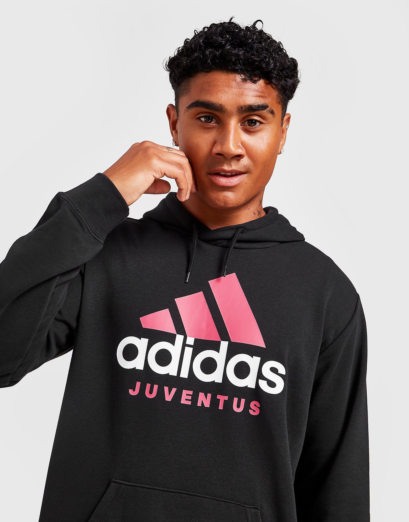 

adidas Juventus DNA Graphic Hoodie - Black - Mens, Black