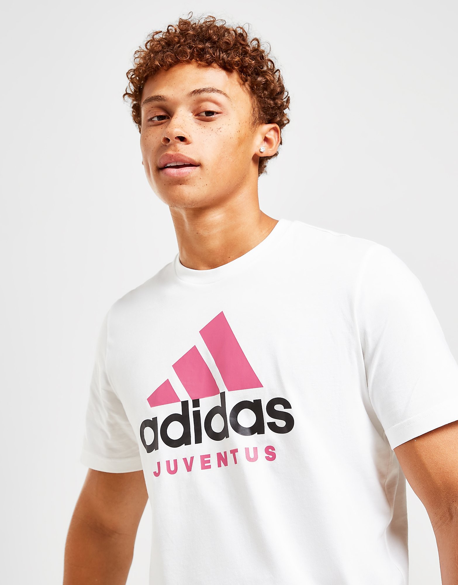 

adidas Juventus DNA T-Shirt - White - Mens, White