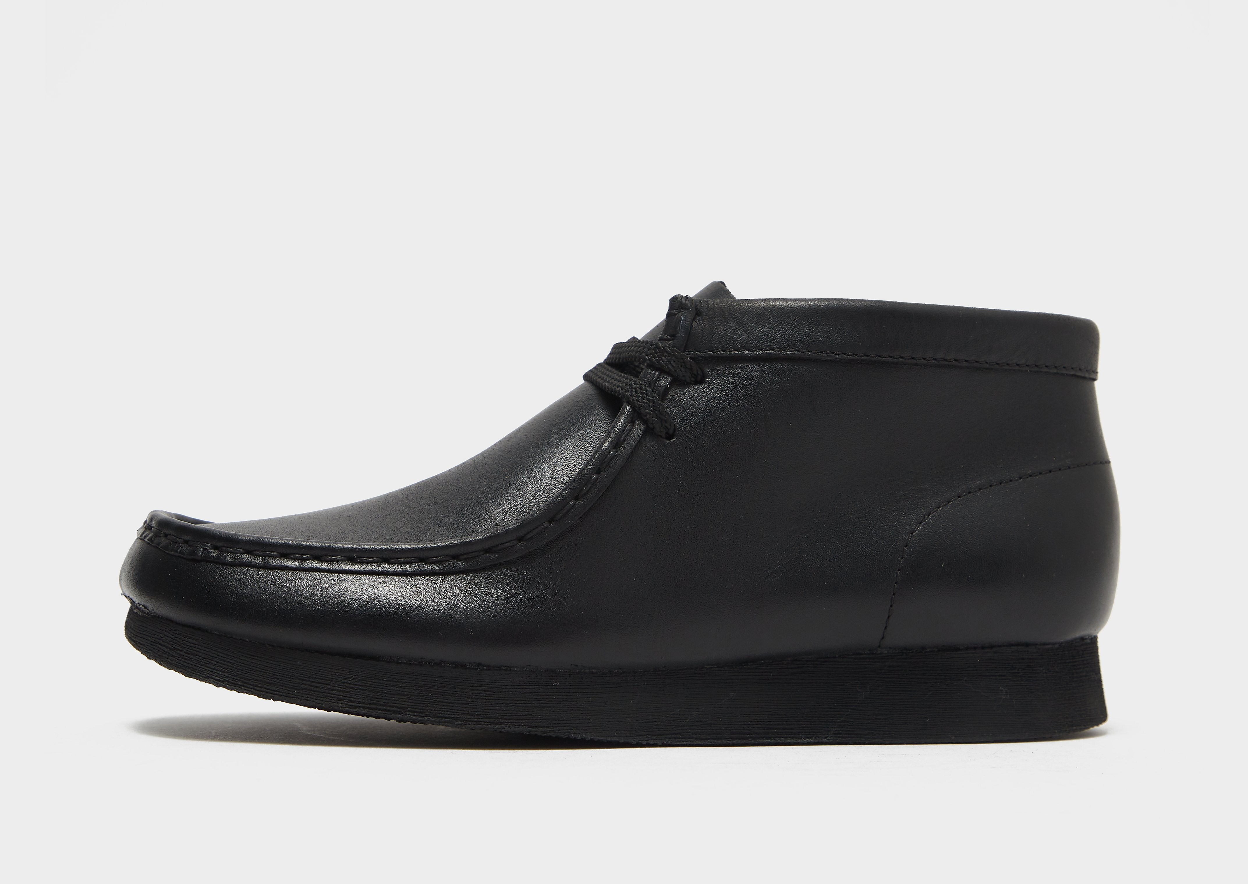 

Clarks Originals Wallabee Boot Junior - Black - Kids, Black