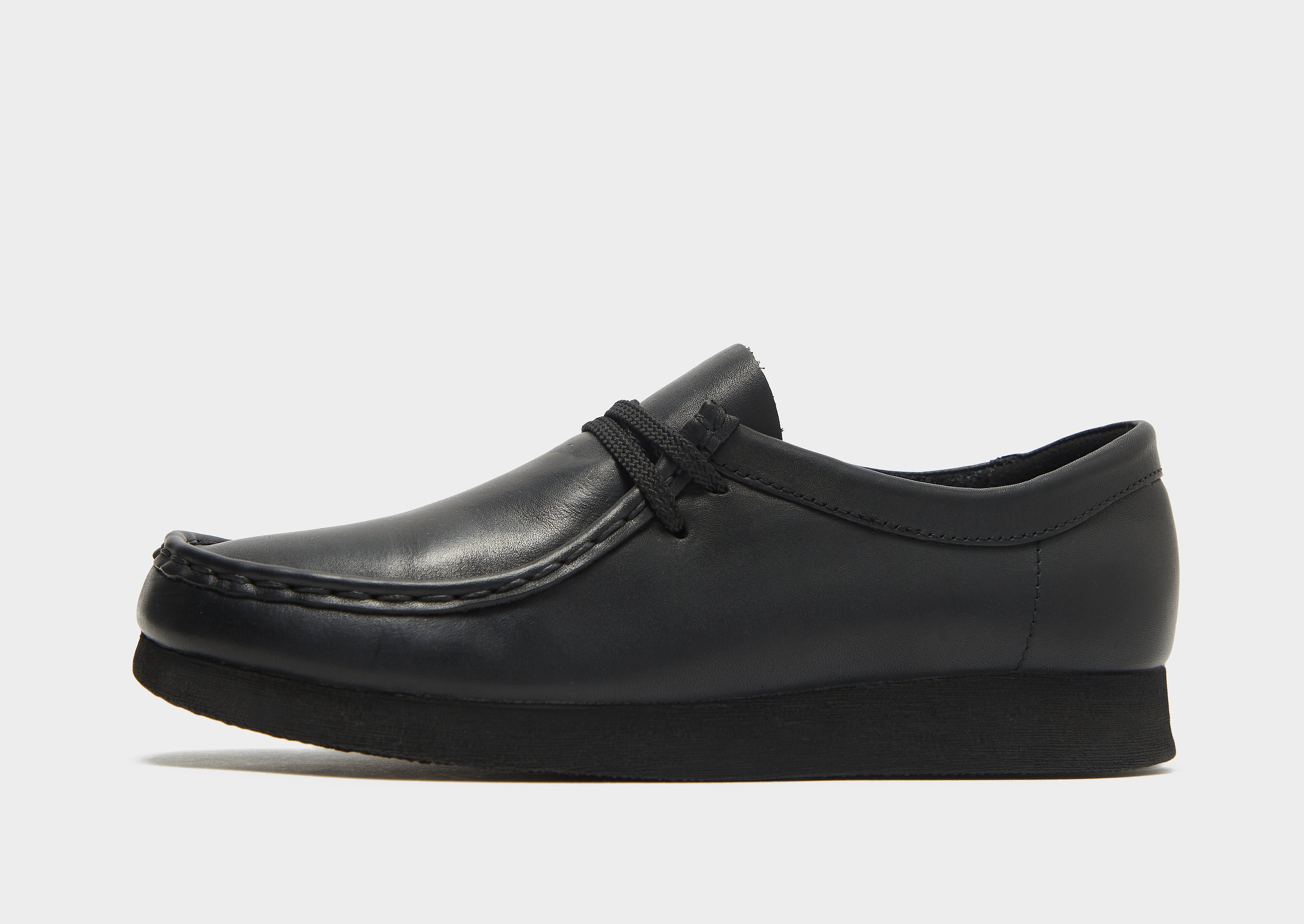 

Clarks Originals Wallabee Junior - Black - Kids, Black