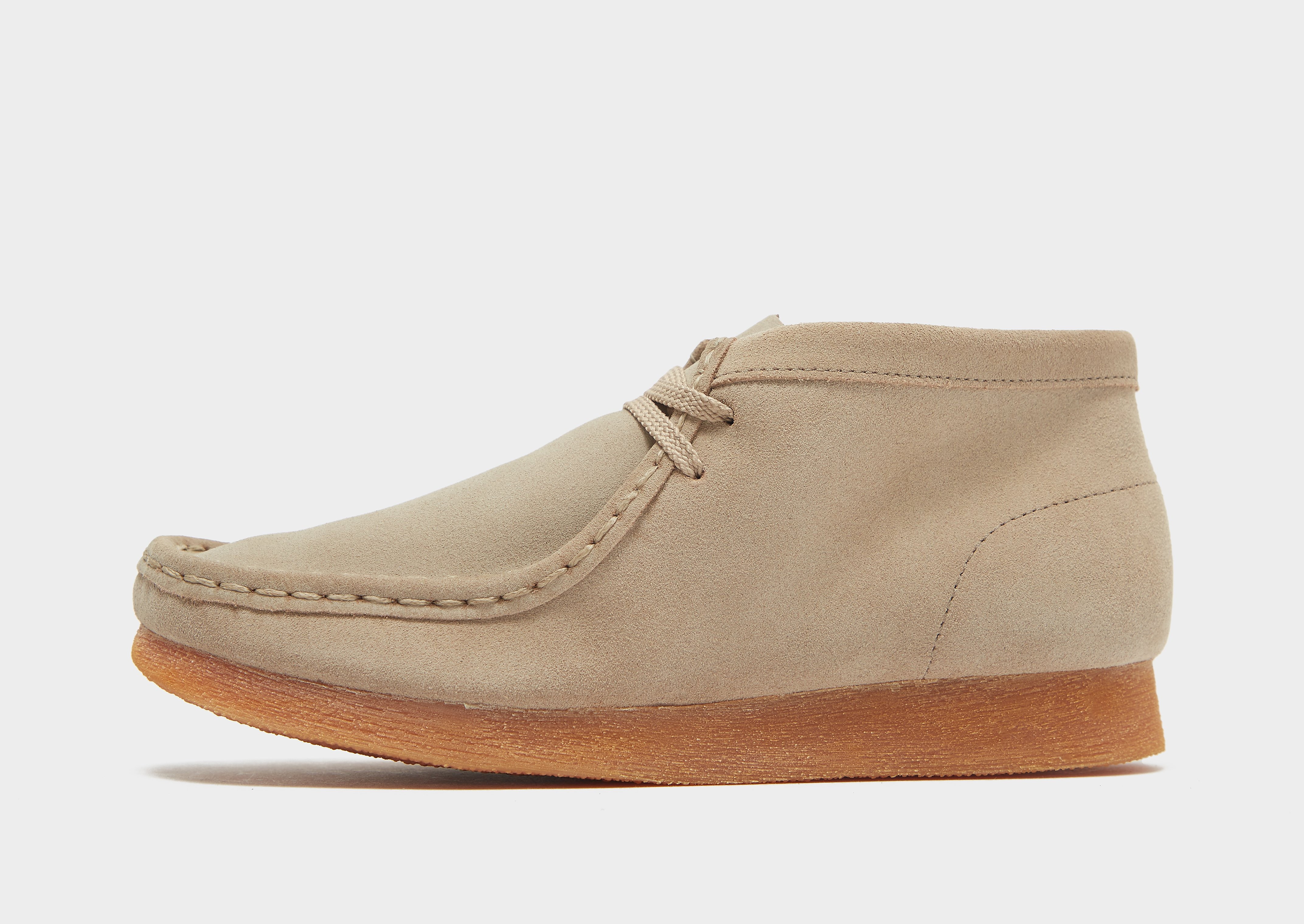 

Clarks Originals Wallabee Boot Junior - Brown - Kids, Brown