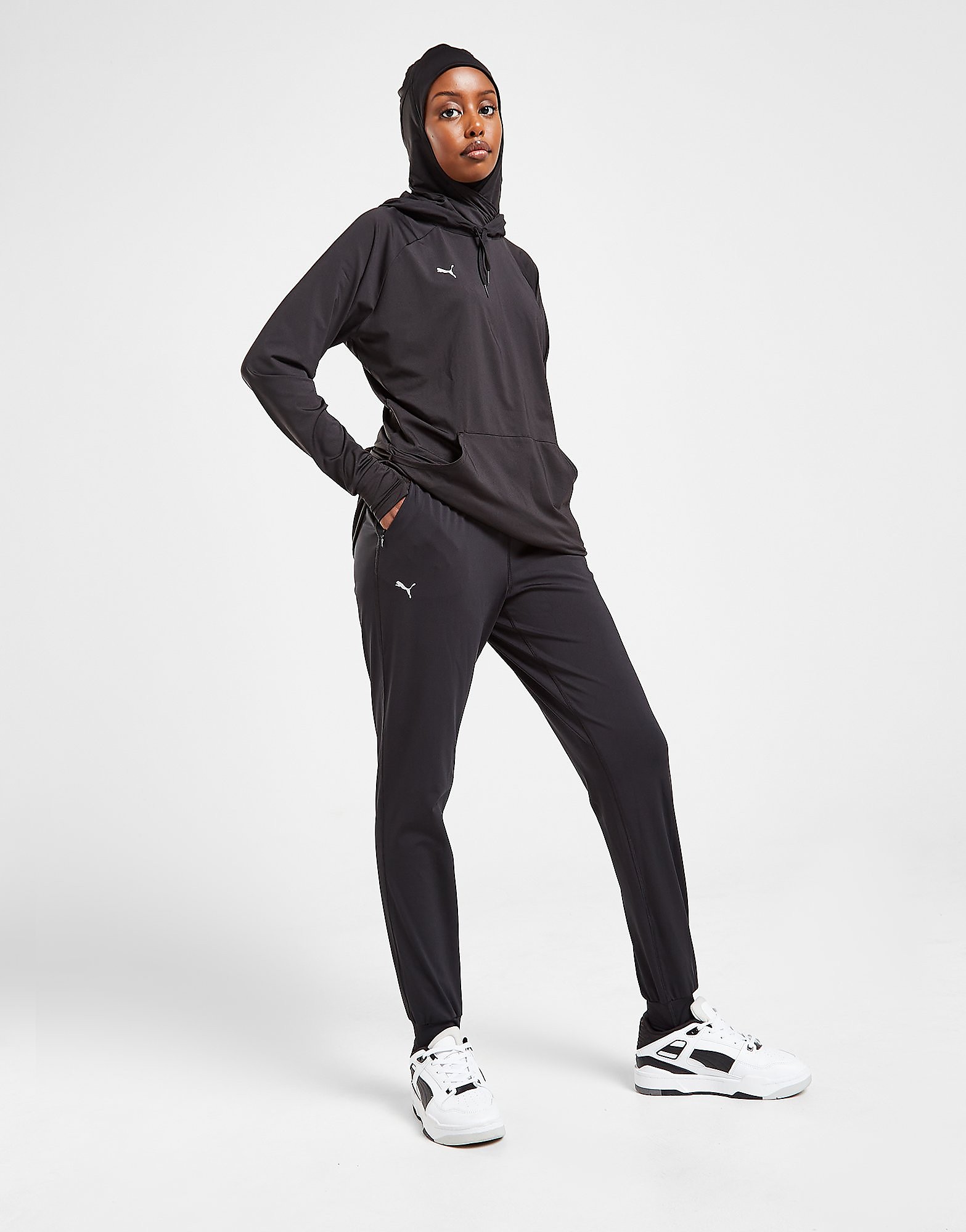 

Puma Modest Track Pants - Black - Womens, Black
