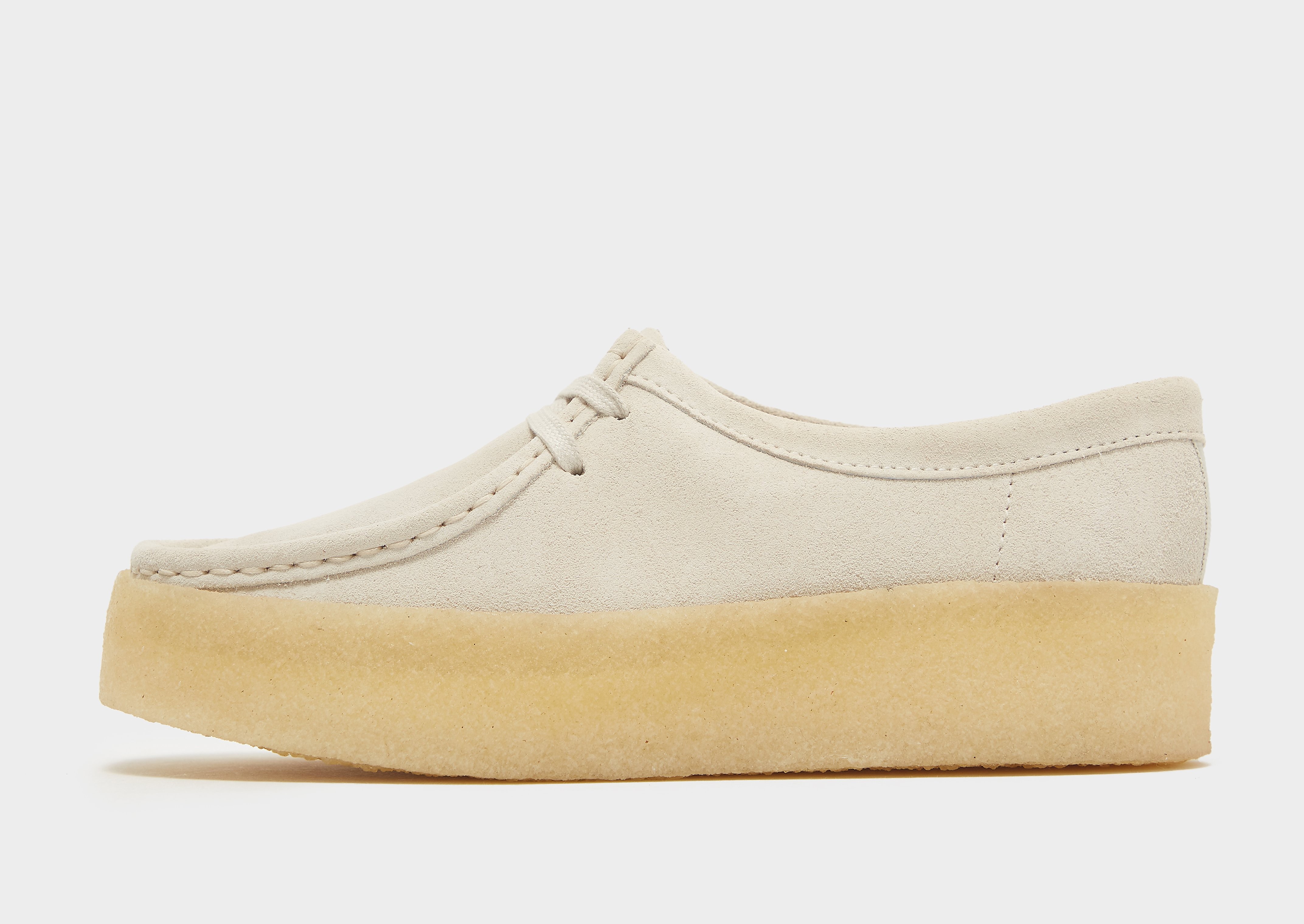 

Clarks Originals Wallabee Cup Women's - White, White