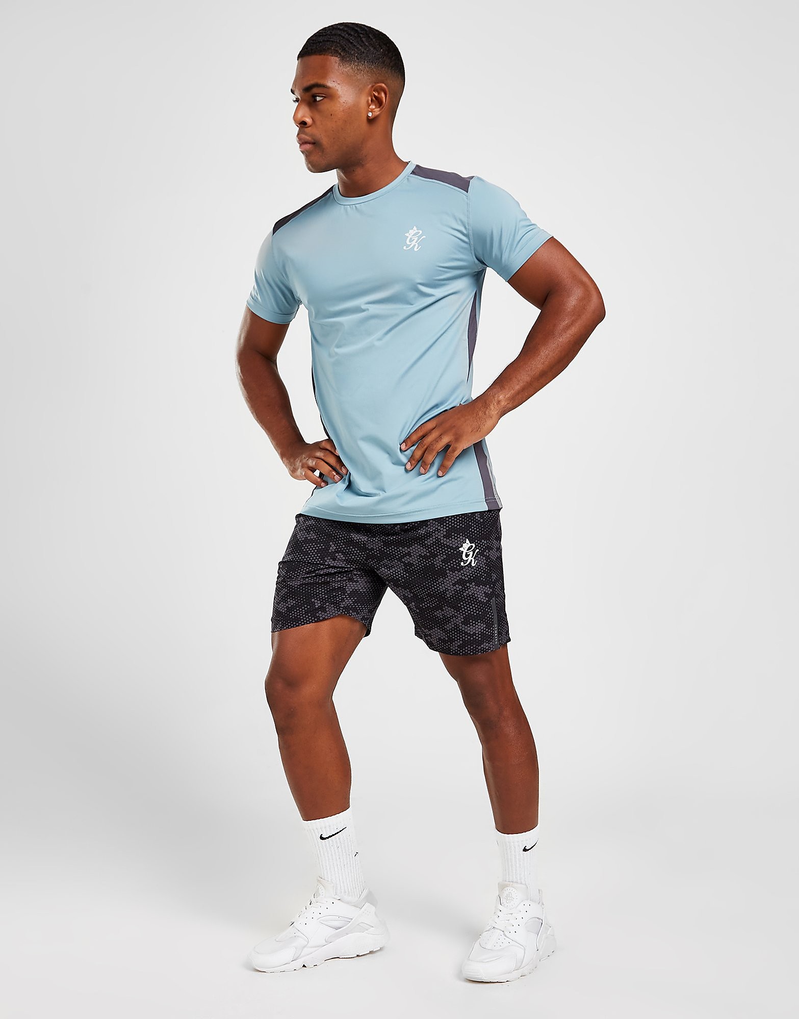 

Gym King Energy Shorts - Only at JD - Black/Grey - Mens, Black/Grey