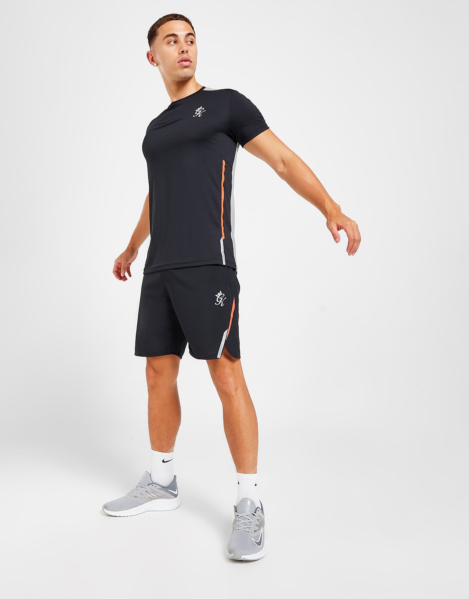 

Gym King T-Shirt/Shorts Gym Set - Only at JD - Black - Mens, Black