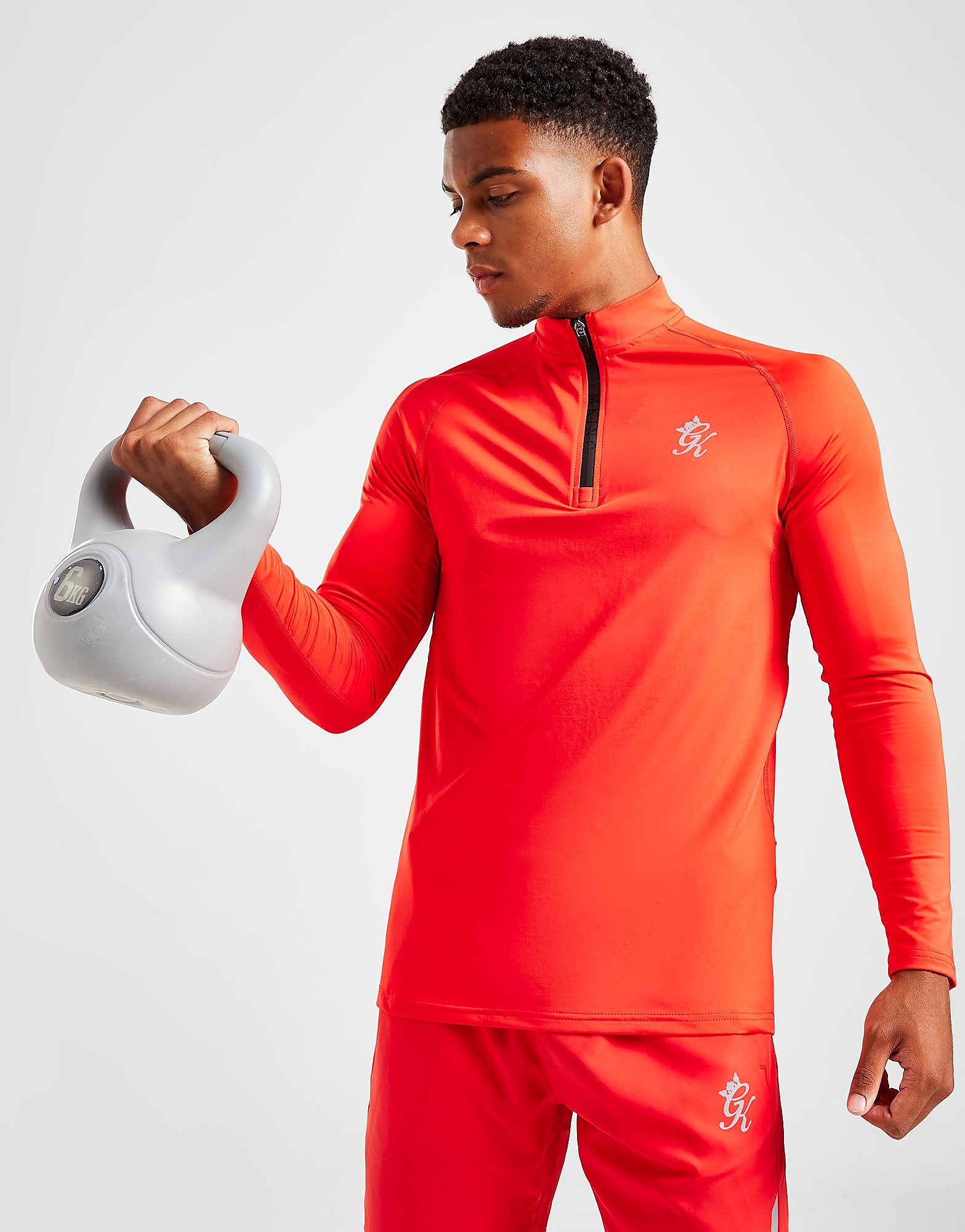 

Gym King Energy 1/4 Zip Top - Red - Mens, Red
