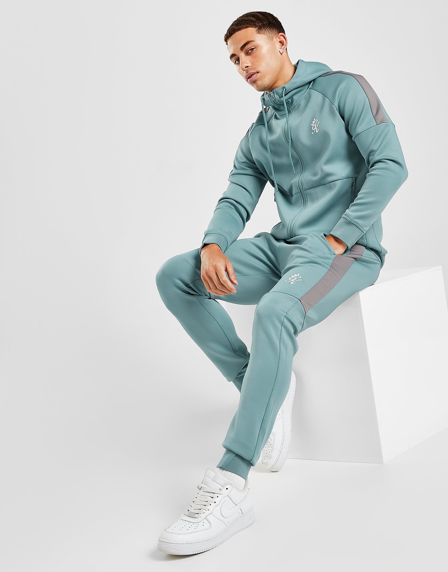 

Gym King Core Poly Tracksuit - Blue - Mens, Blue