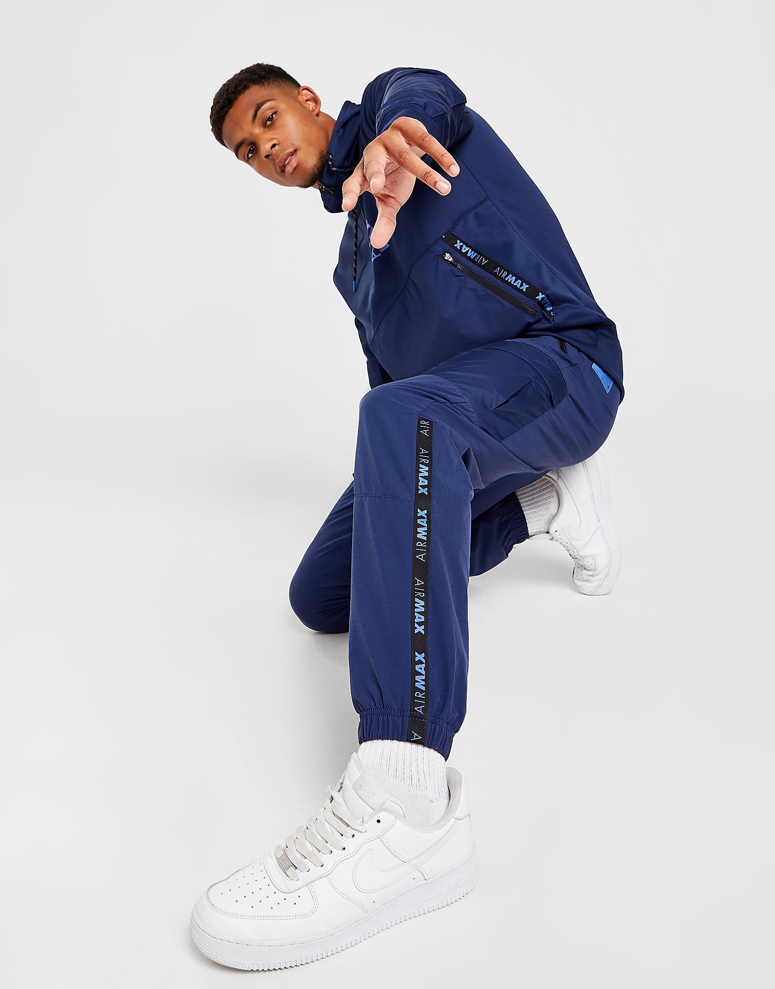 

Nike Air Max Woven Cargo Pants - Only at JD - Navy - Mens, Navy