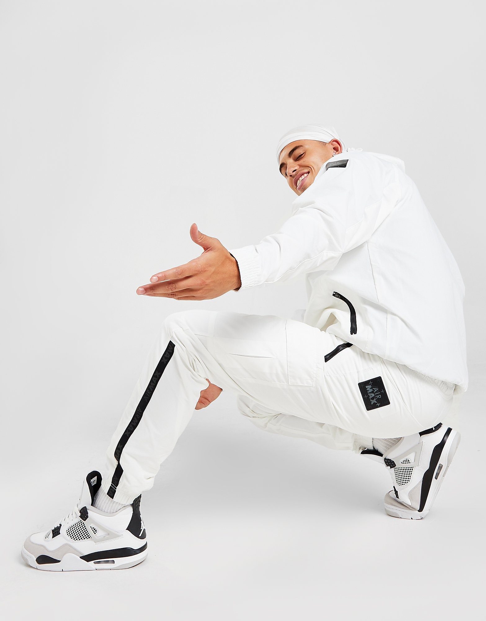 

Nike Air Max Woven Cargo Pants - Only at JD - White - Mens, White