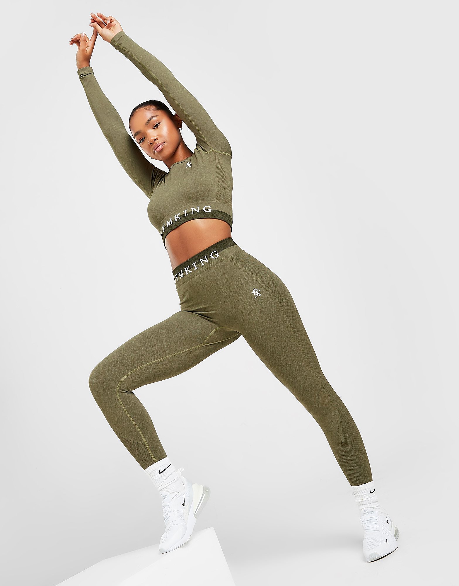 Gym King Results Tights - Green - Womens, Green