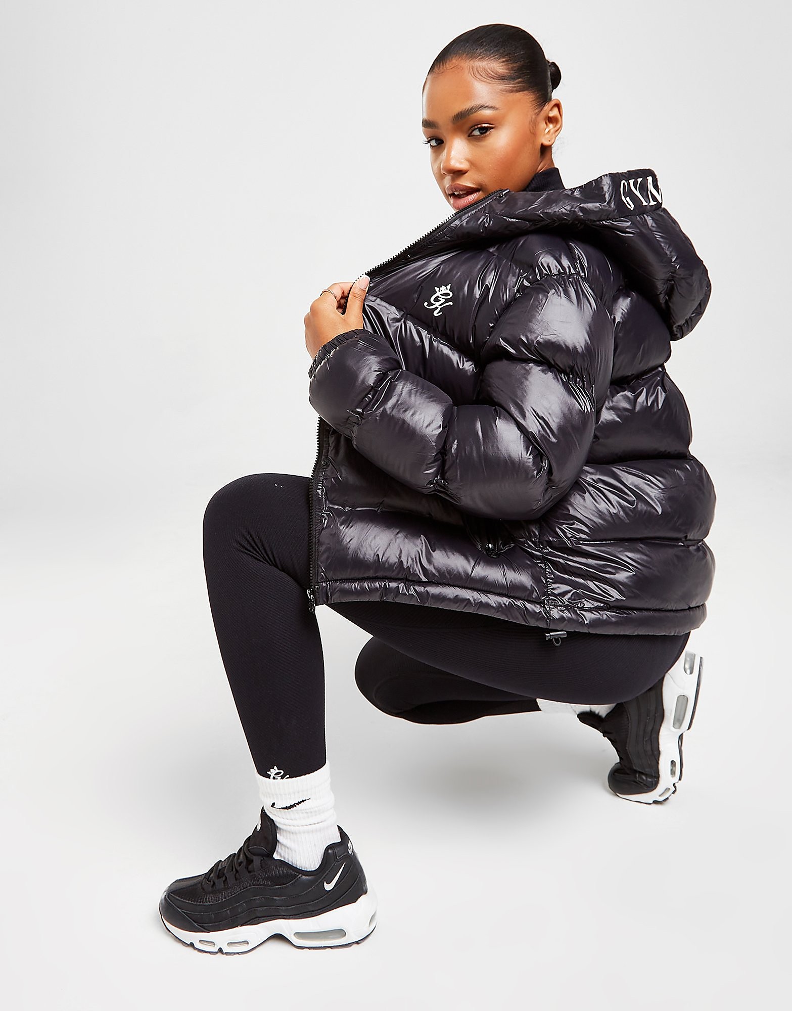 

Gym King Impact Puffer Jacket - Black - Womens, Black