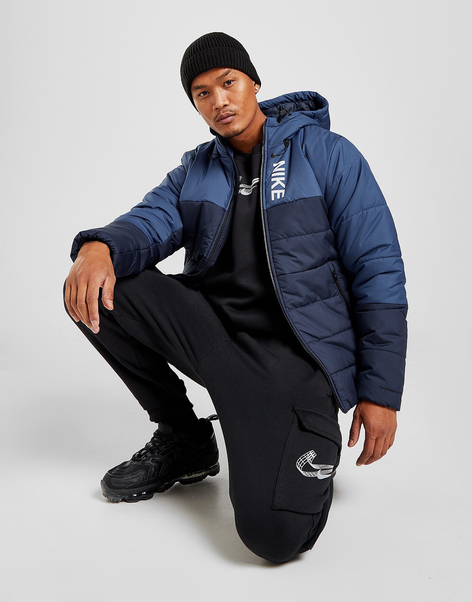 

Nike Hybrid Jacket - Only at JD - Mystic Navy/Obsidian/Obsidian/White - Mens, Mystic Navy/Obsidian/Obsidian/White