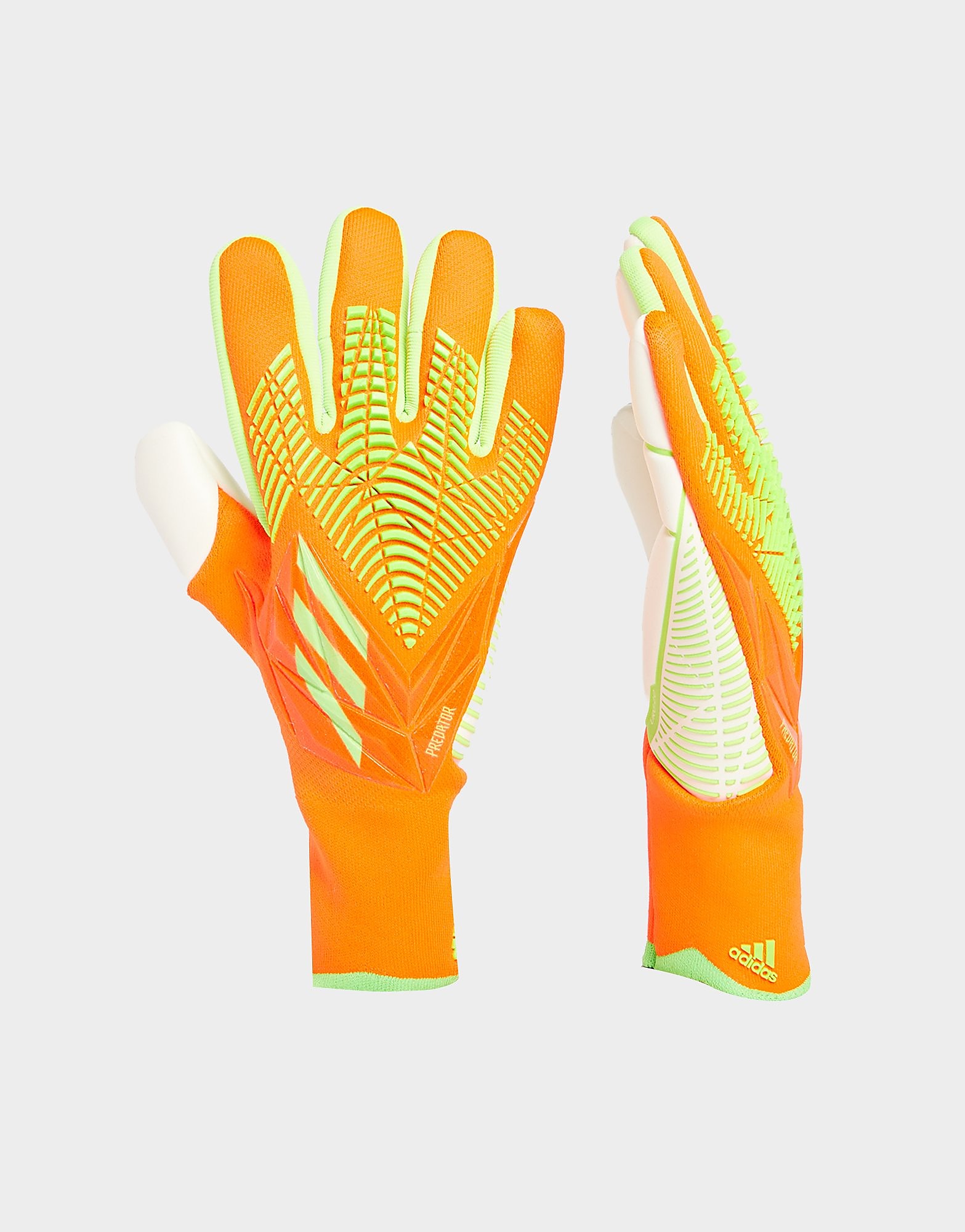 

adidas Predator Edge Pro Goalkeeper Gloves - Solar Red / Team Solar Green / Team Solar Green - Womens, Solar Red / Team Solar Green / Team Solar Green