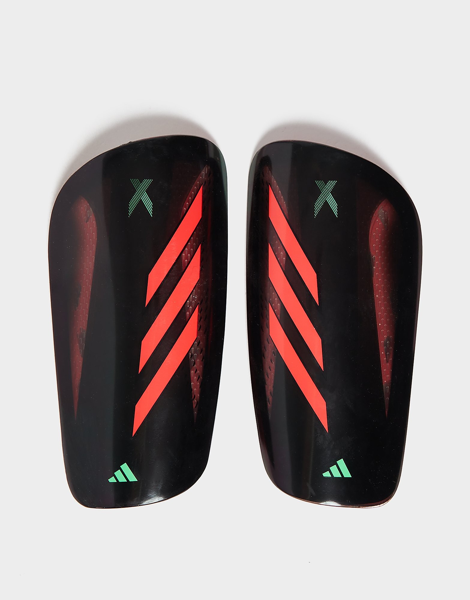 

adidas X Speedportal League Shin Guards - Black / Solar Red / Solar Green - Womens, Black / Solar Red / Solar Green
