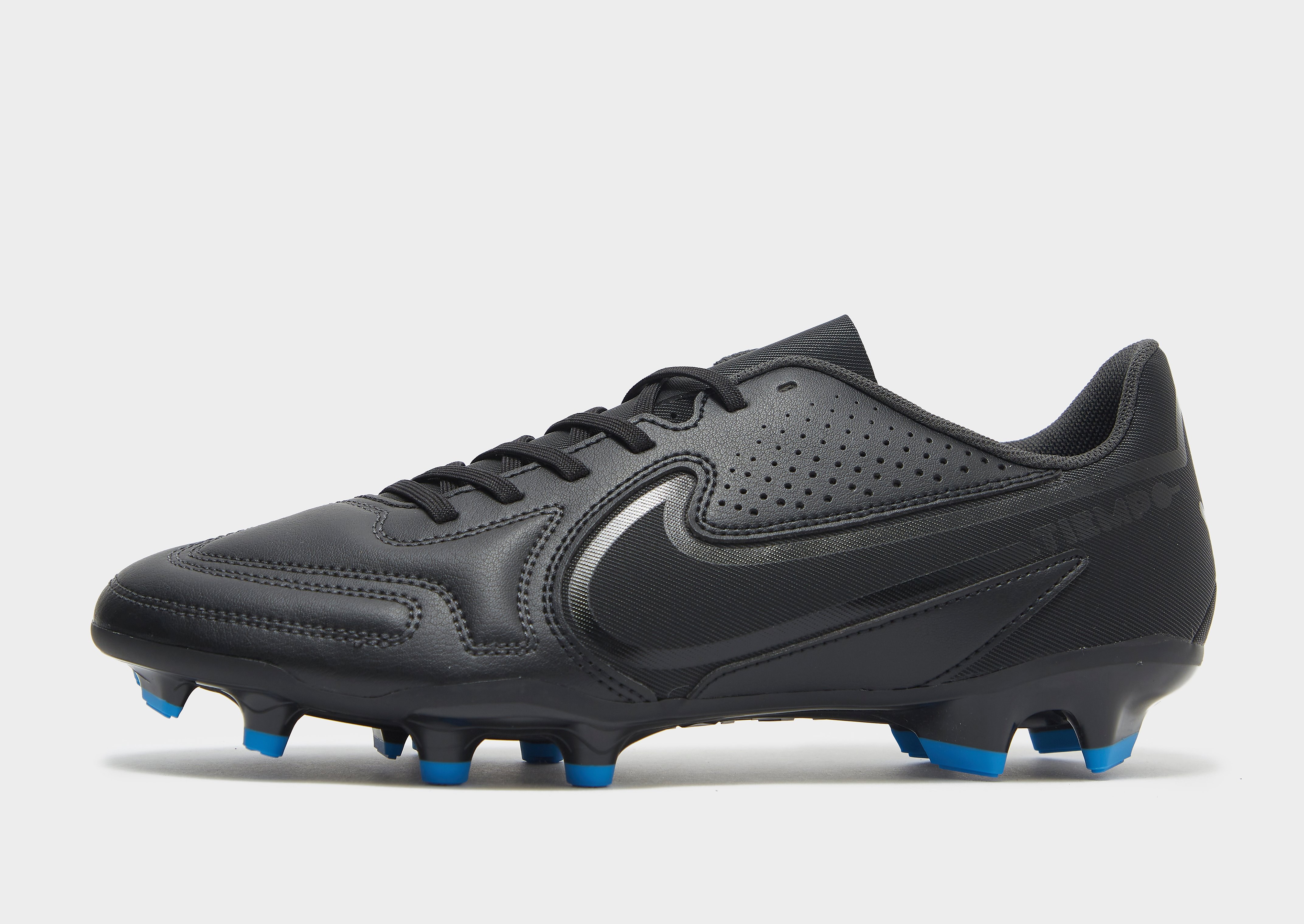 

Nike Tiempo Legend 9 Club FG - Black/Summit White/Light Photo Blue/Black - Womens, Black/Summit White/Light Photo Blue/Black