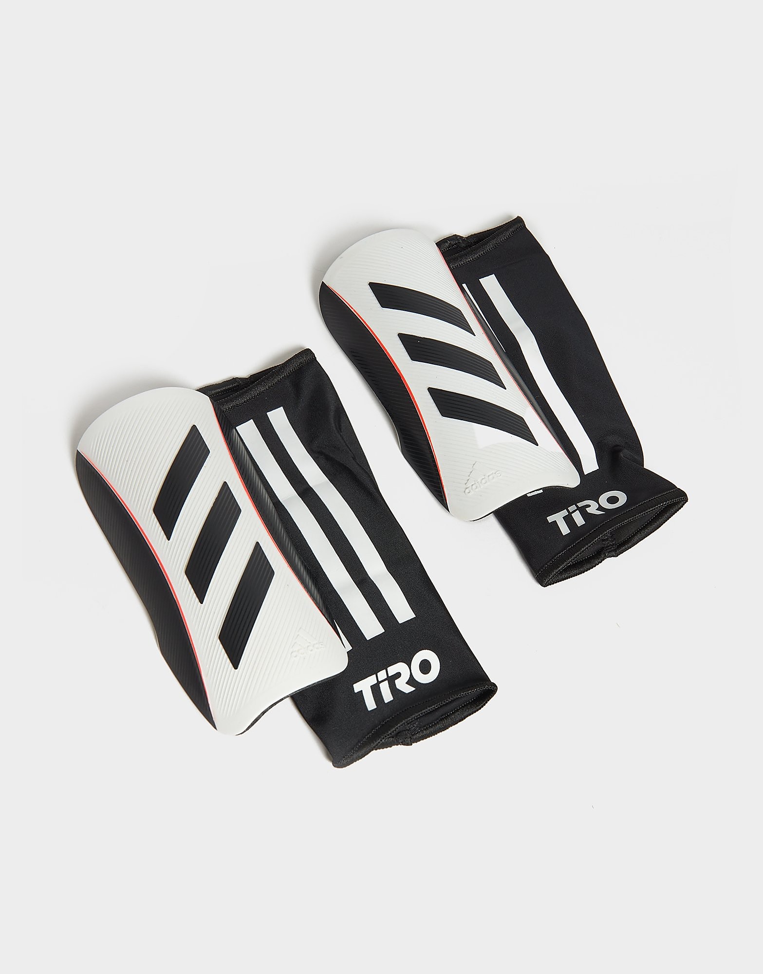 

adidas Tiro League Shin Guards - White / Black / Black / Solar Red/WHT - Womens, White / Black / Black / Solar Red/WHT