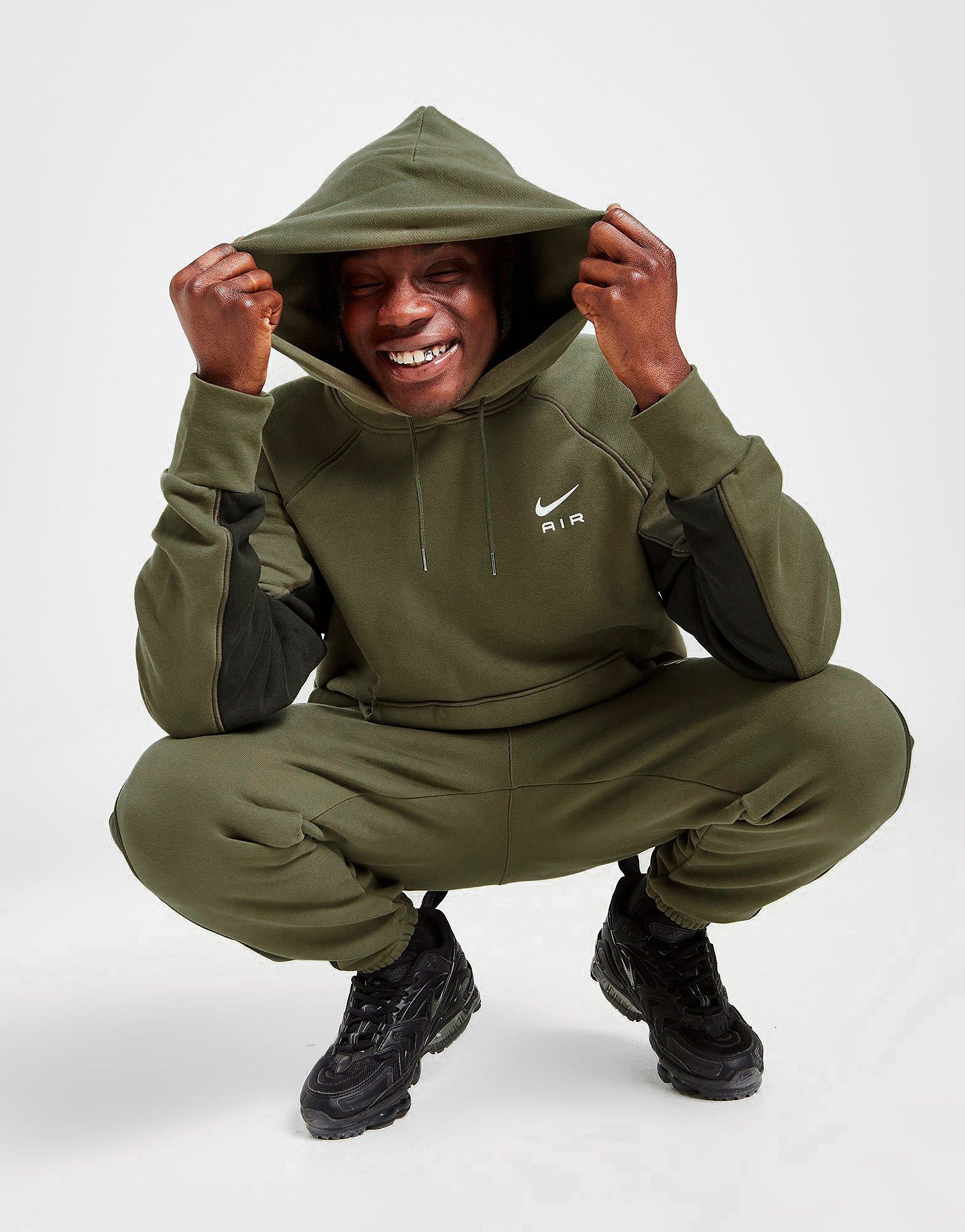 

Nike Air Hoodie - Medium Olive/Sequoia/White - Mens, Medium Olive/Sequoia/White