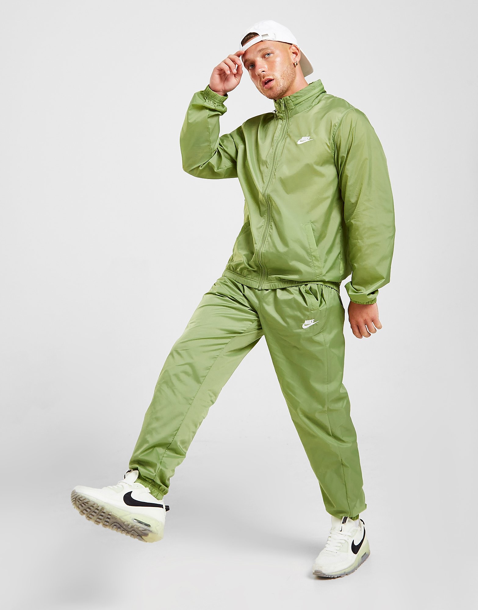 

Nike Woven Tracksuit - Alligator/White - Mens, Alligator/White
