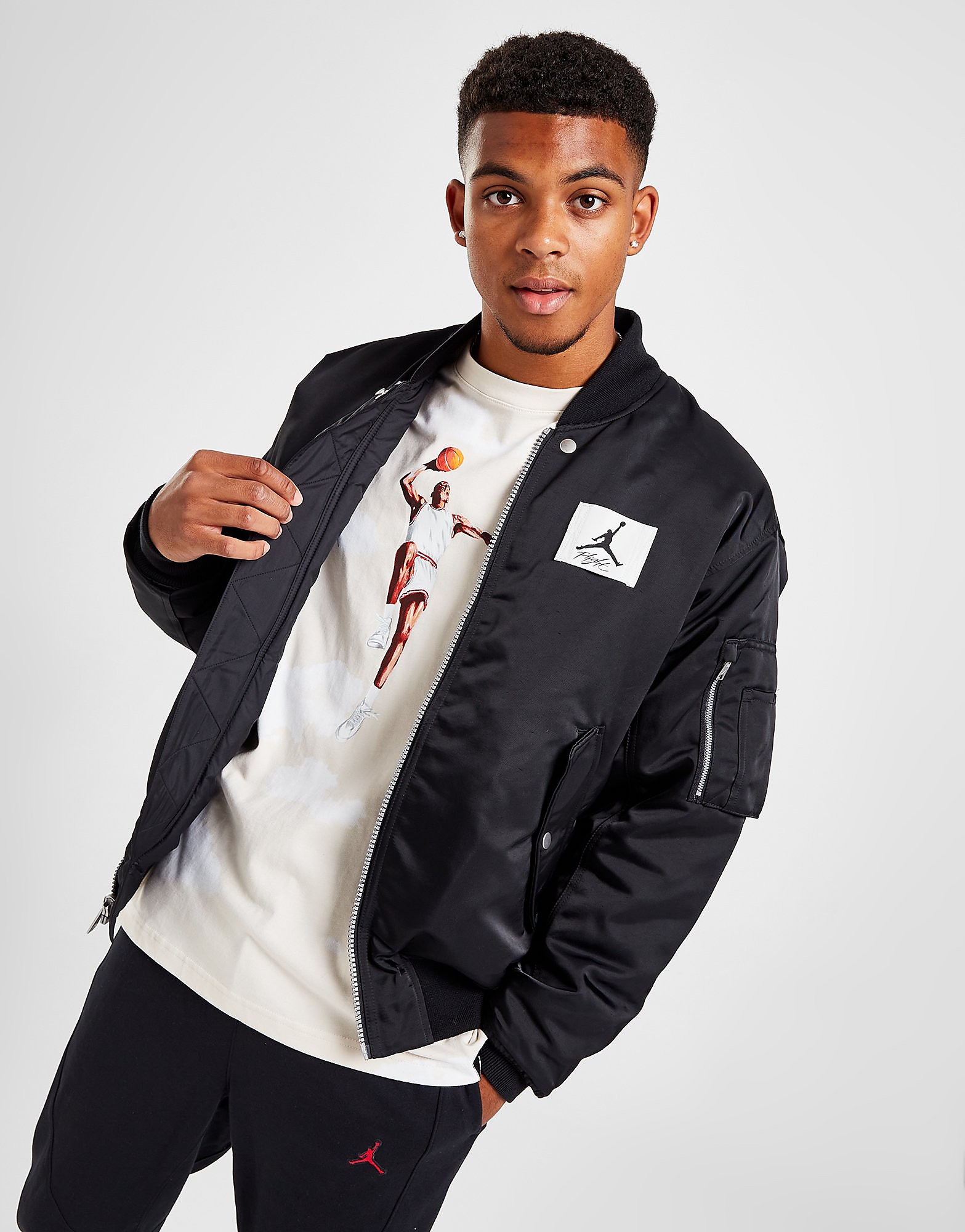 

Jordan Varsity Jacket - Black - Mens, Black