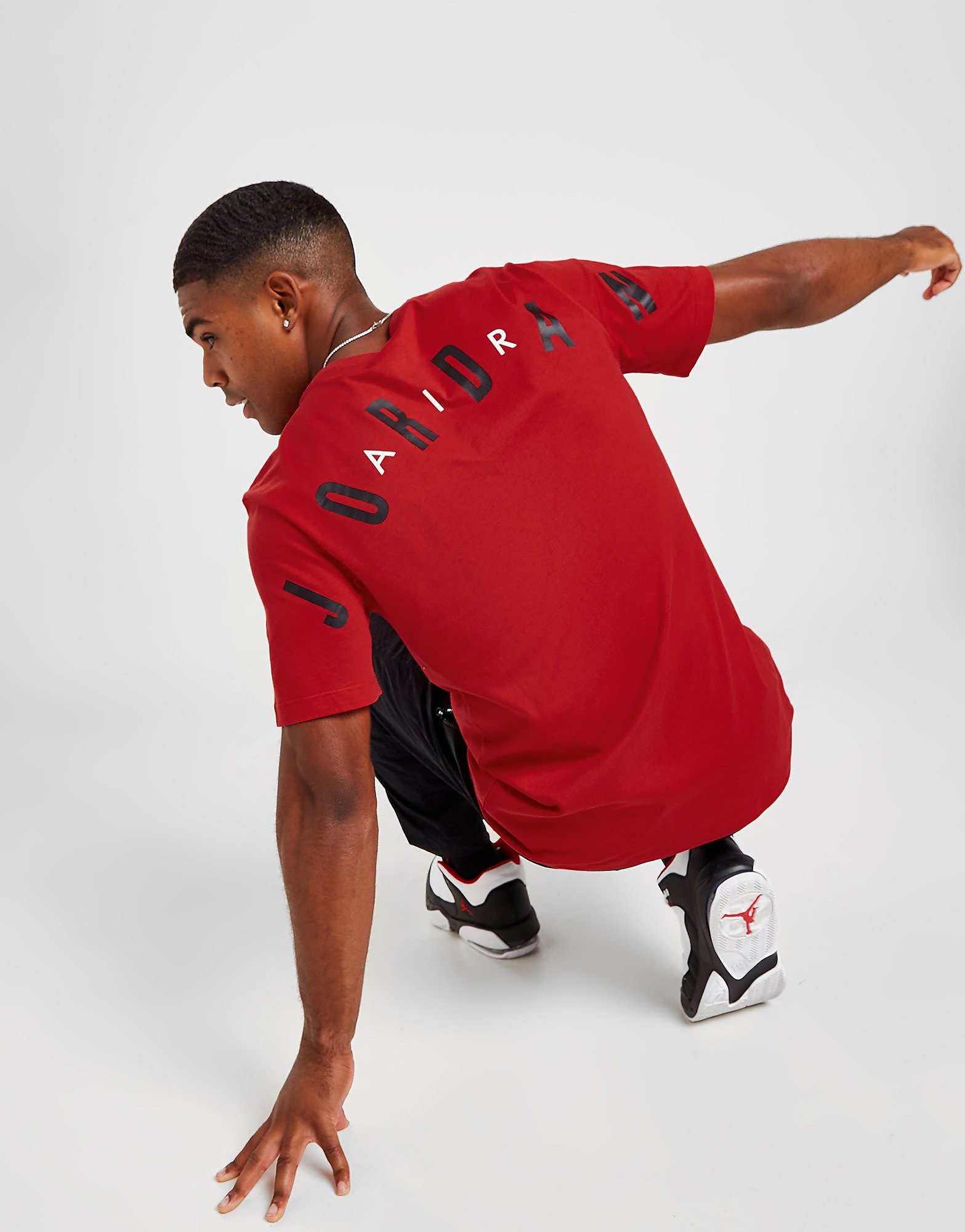 

Jordan Stretch T-Shirt - RED - Mens, RED