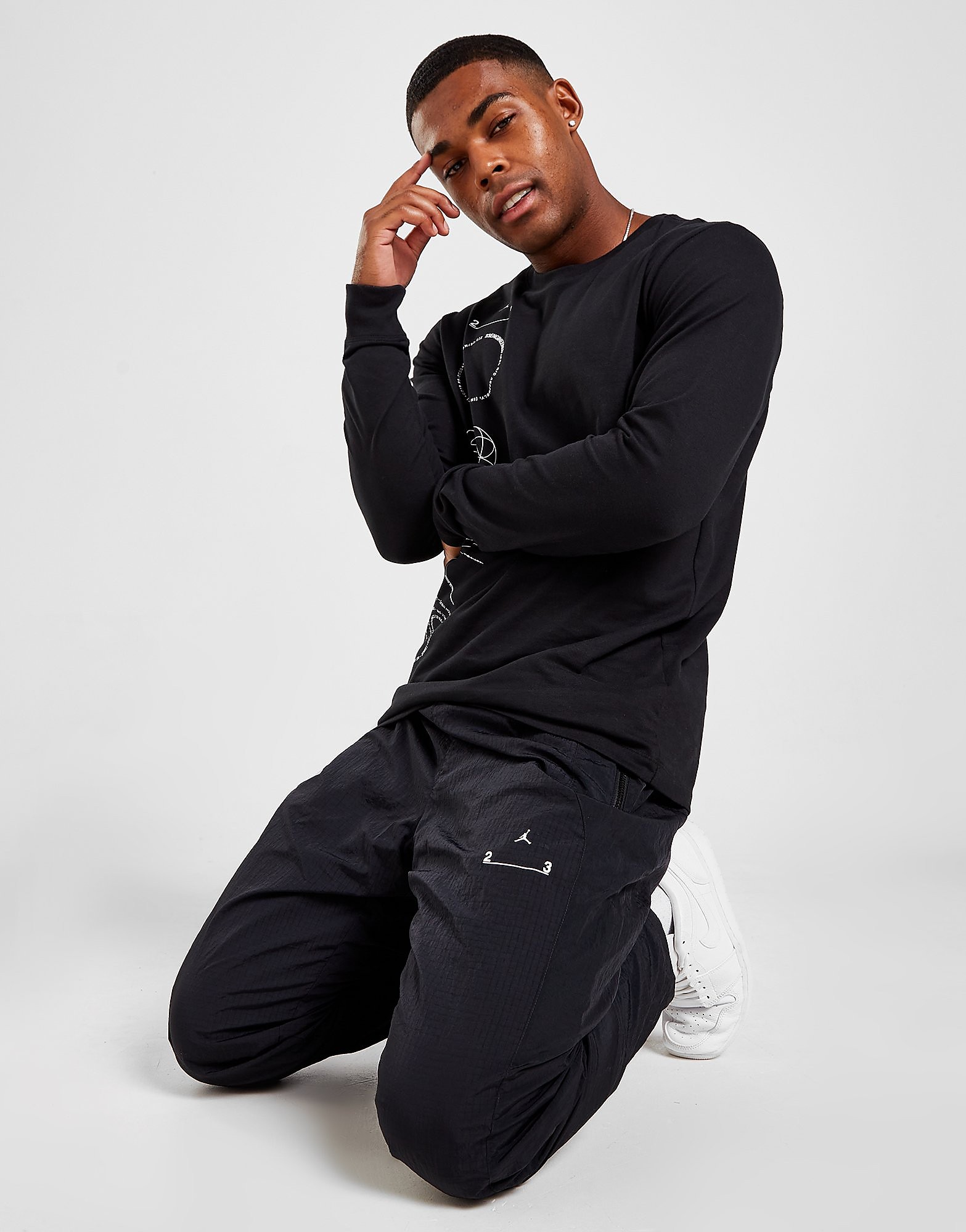 

Jordan 23 Engineered Track Pants - Black - Mens, Black