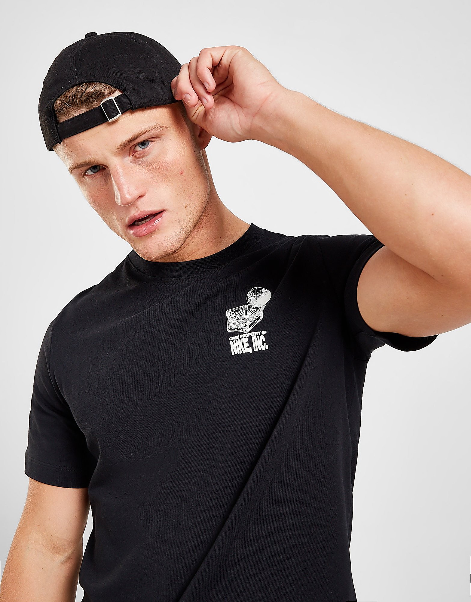 

Nike Basketball Back Hit T-Shirt - Black - Mens, Black