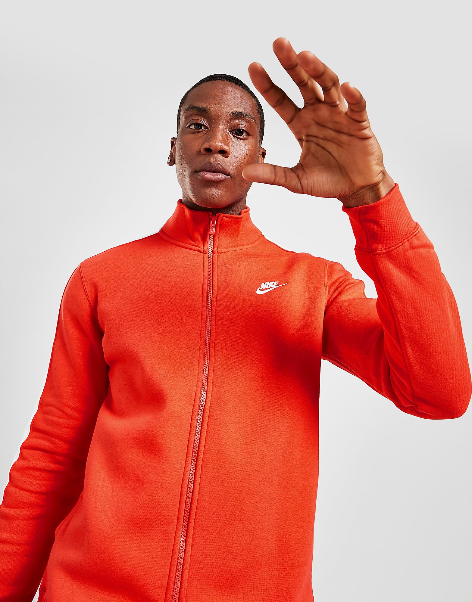 

Nike Foundation Full Zip Track Top - Red - Mens, Red