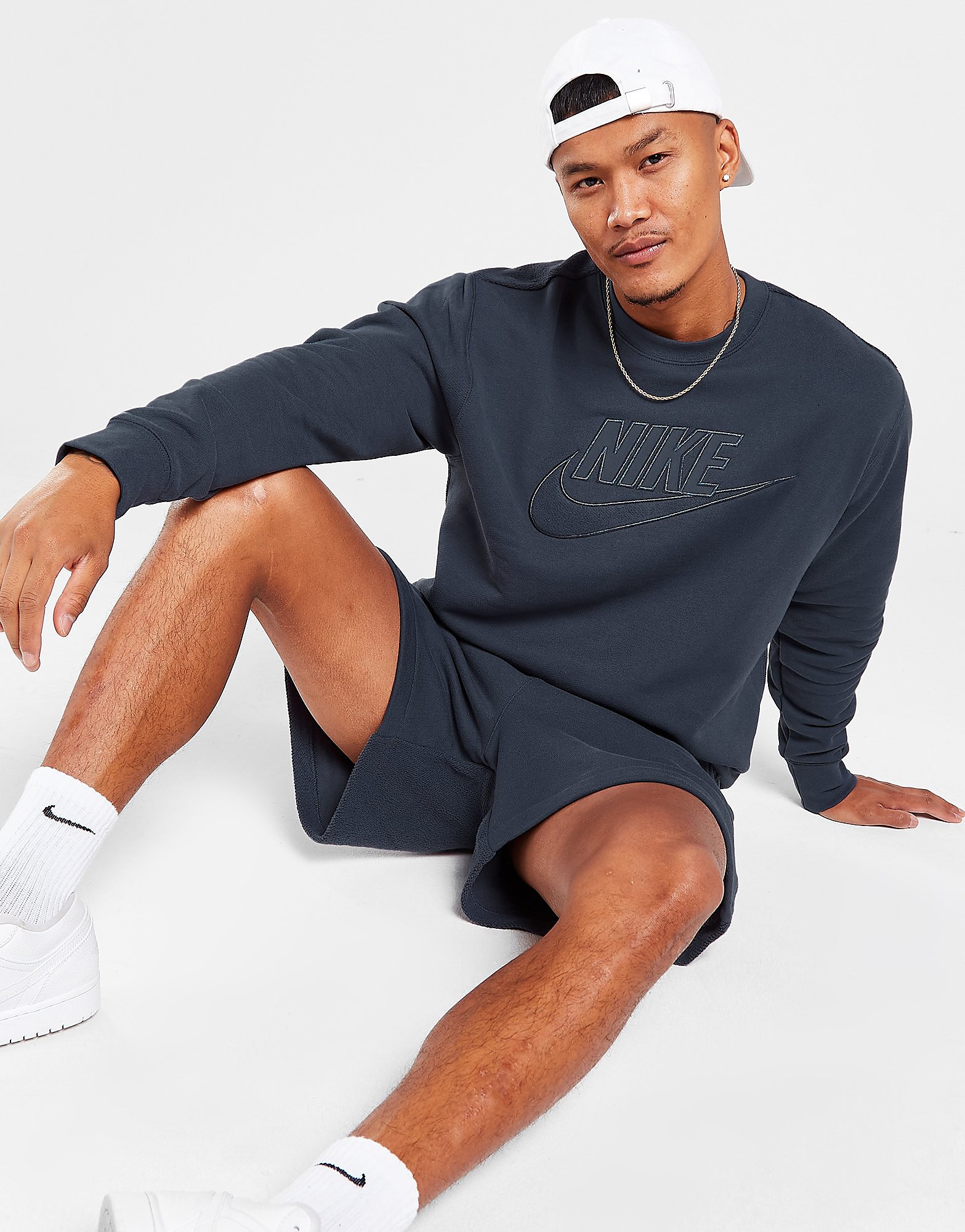 

Nike Club+ Crew Sweatshirt - Thunder Blue - Mens, Thunder Blue