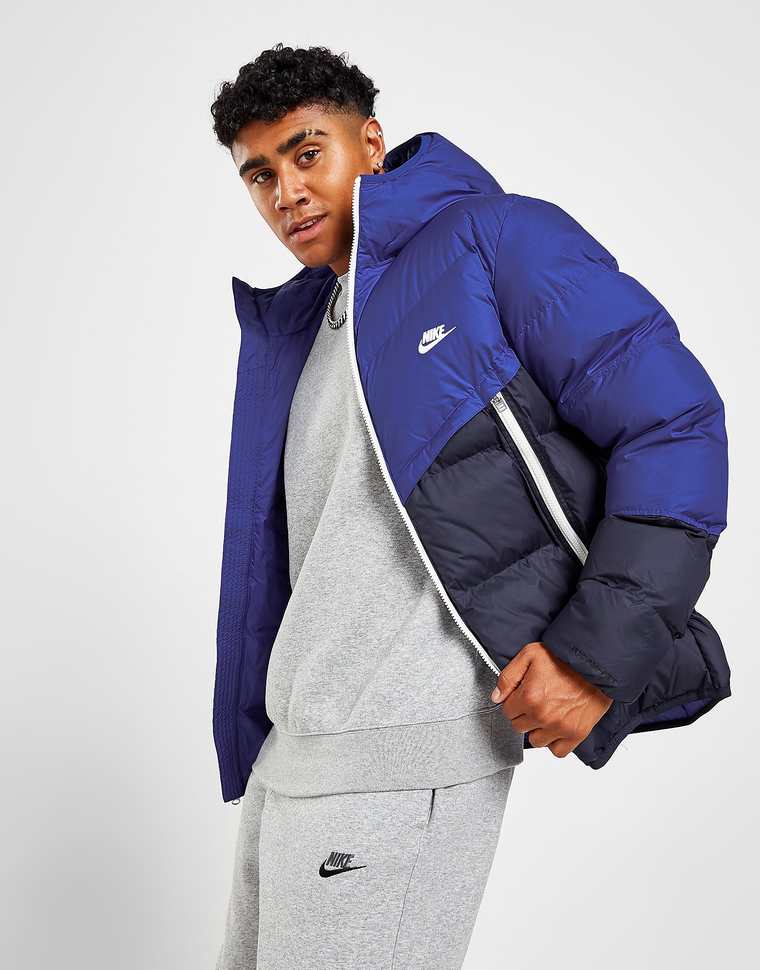 

Nike Windrunner Padded Jacket - Game Royal/Obsidian/Sail - Mens, Game Royal/Obsidian/Sail