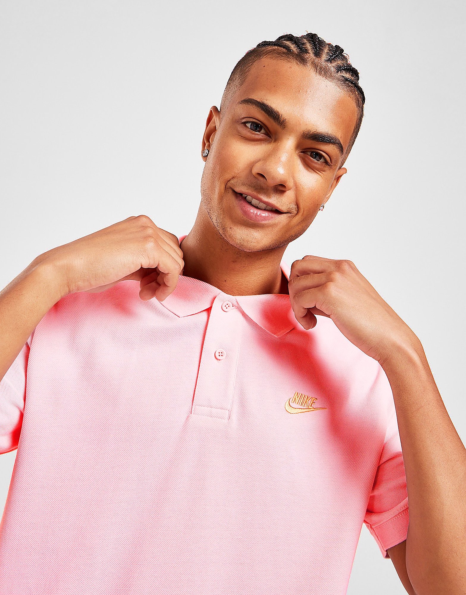 

Nike Polo Shirt - Pink - Mens, Pink